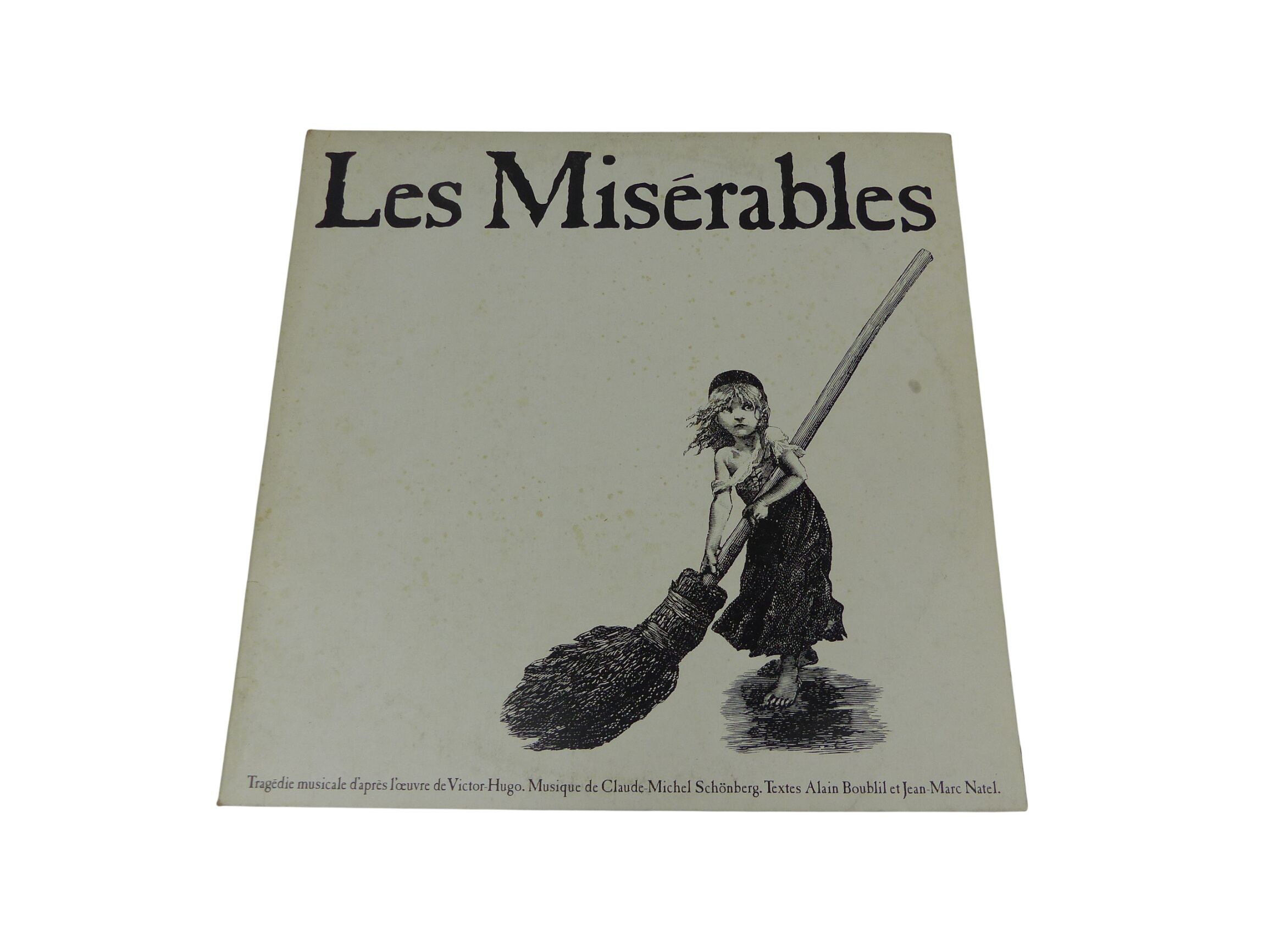 Double Vinyle Les Misérables Schönberg Boublil 2 LP Comédie Musicale Originale État correct -  reconditionné disponible sur Label Emmaüs