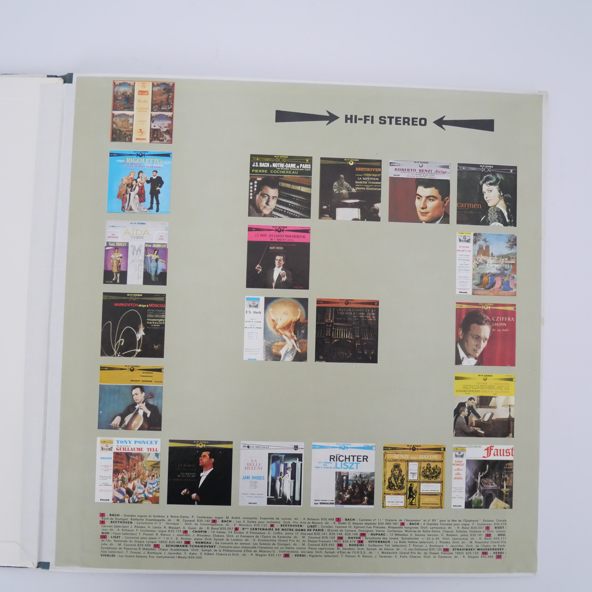 Vinyle Vivaldi à Notre Dame de Paris 1964 Très bon état - Vue 4 - 