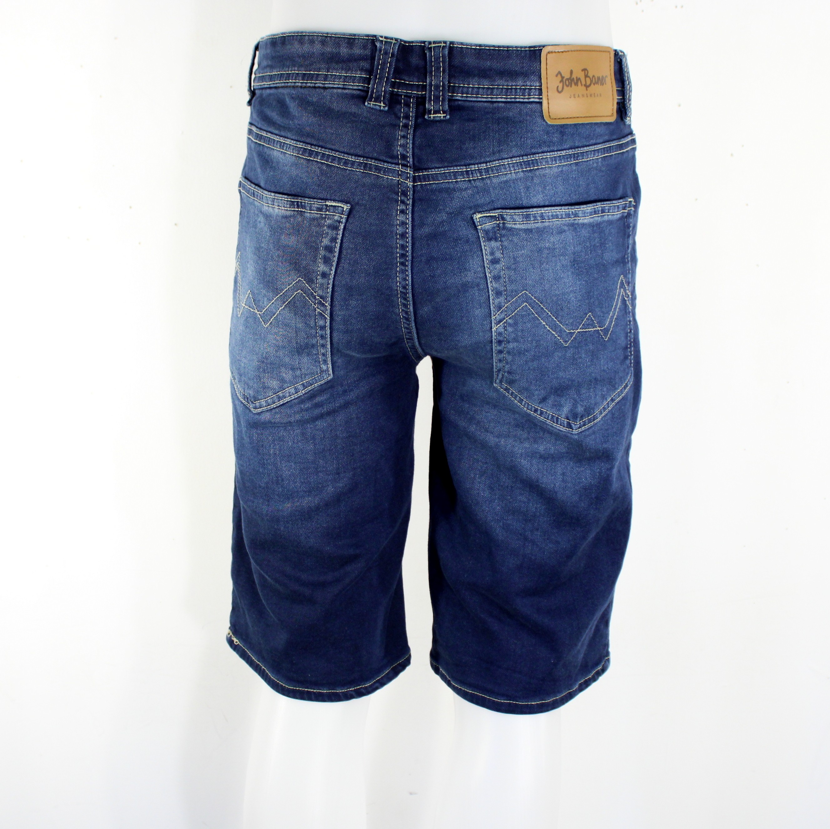 Short Jean's Bleu Homme JOHN BANER Taille 42 - Photo 4