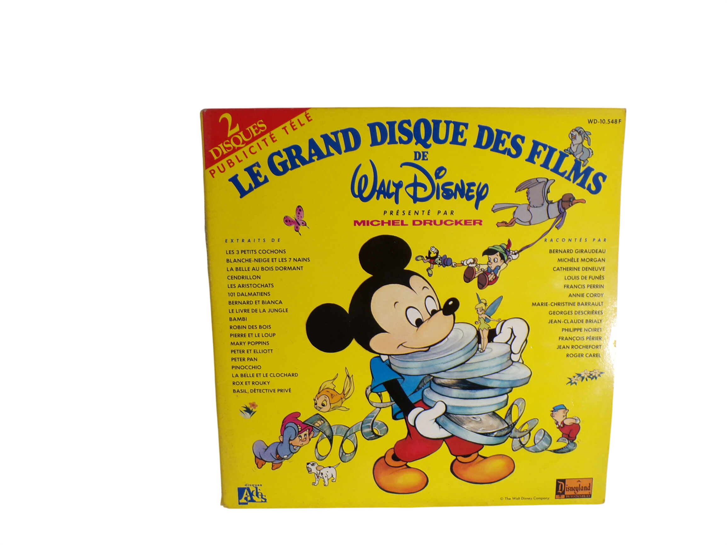 Vinyle Disney 1986 Bon état -  reconditionné disponible sur Label Emmaüs