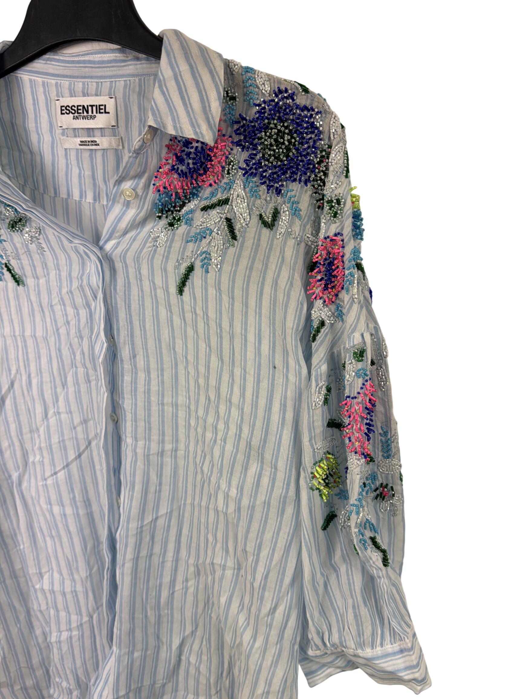 Chemise Essentiel antwerp rayée à fleurs brodées 🌸 - Photo 1