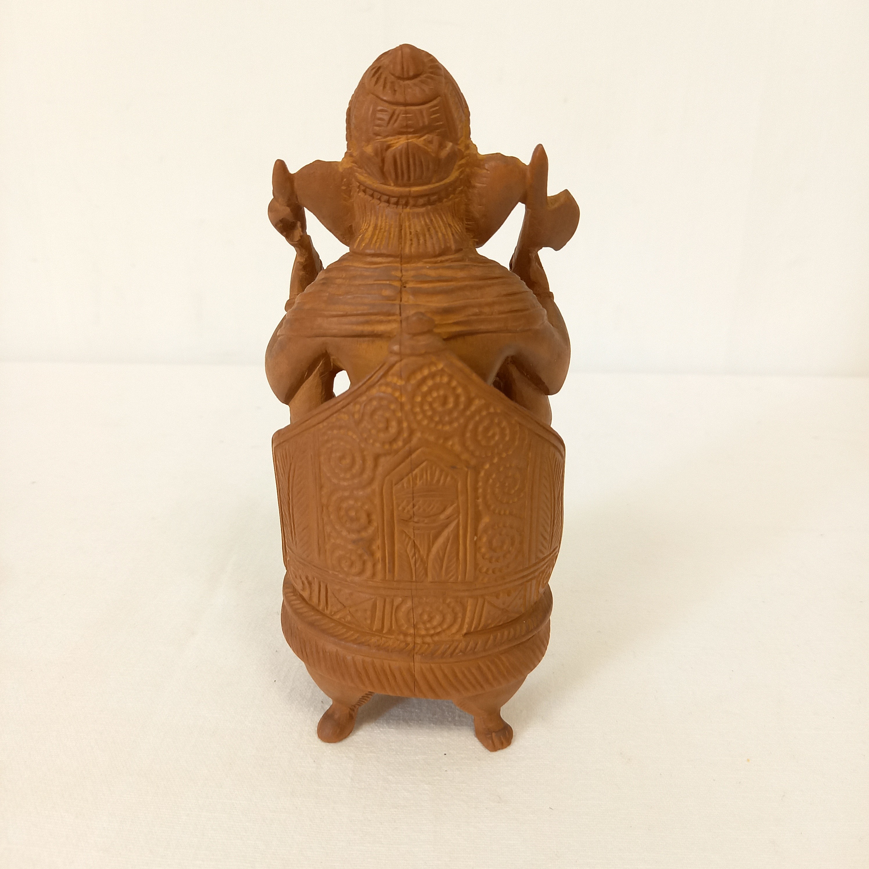 statue de ganesh statue du seigneur ganesh de 15 cm en bois - Photo 6
