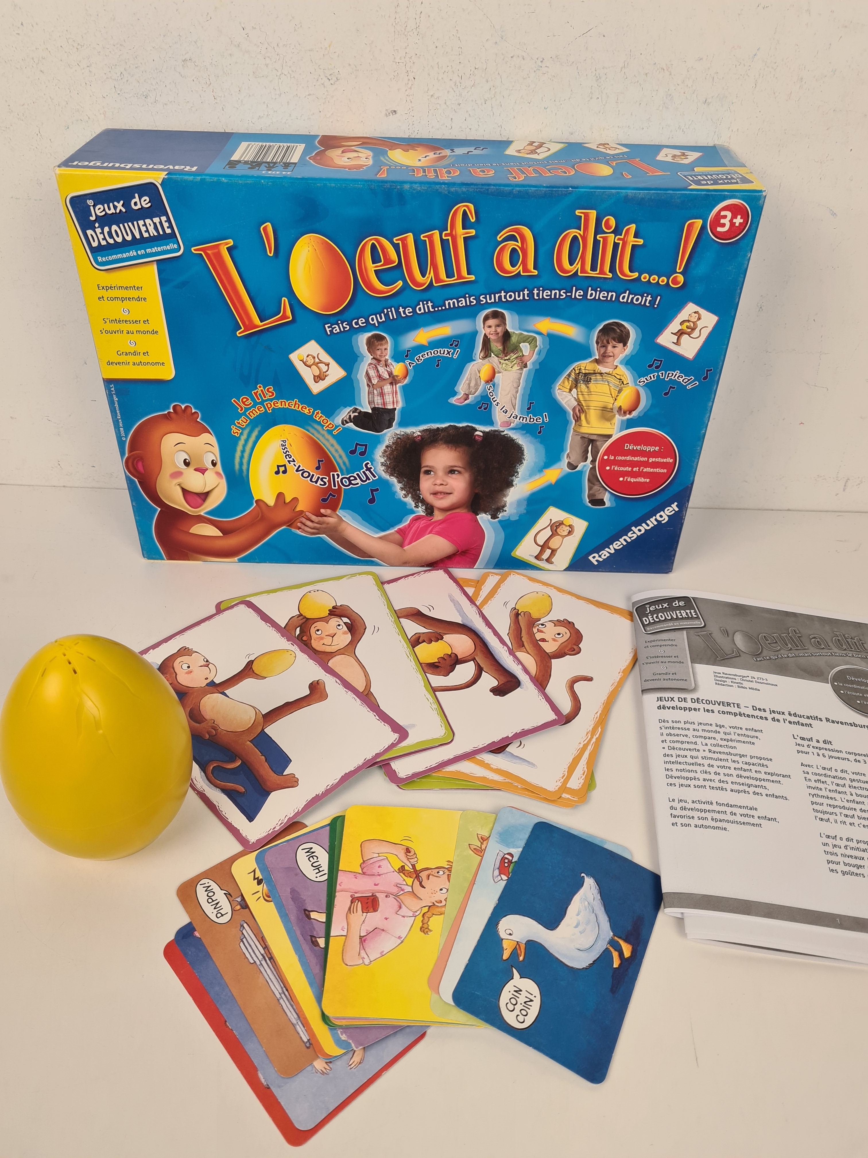 Jeu éducatif - L'œuf a dit ...! - Ravensburger - 3 ans+ - Photo 2