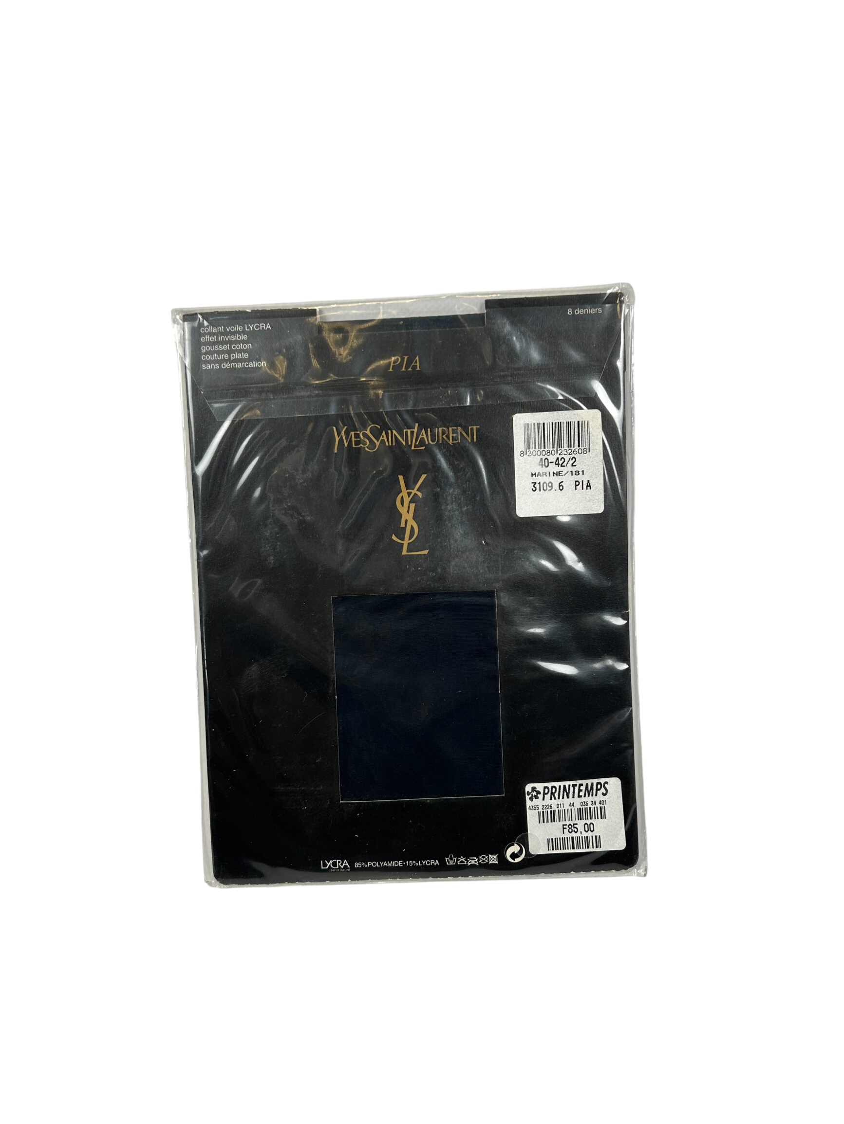 Collant vintage effet invisible - Taille 40 / 42 (vintage) - Yves Saint Laurent - Modalova