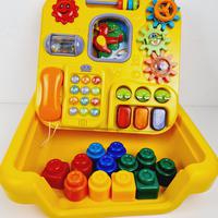 Jeu d'éveil - Table d' activités 2 en 1 - Playgo - 9 mois + - Photo 1