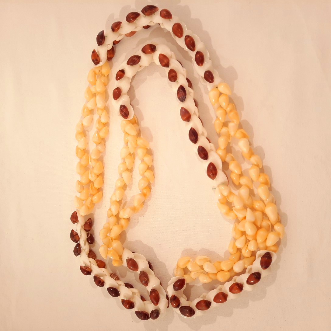 Acheter Collier sautoir tahitien de coquillages Cauri Très bon état - 26,00 € Collier sautoir tahitien de coquillages Cauri Très bon état - reconditionné disponible sur Label Emmaüs