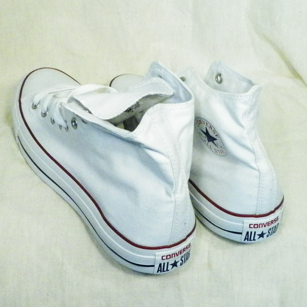 Chaussure Homme Blanche CONVERSE T 51.5. Comme neuf - Vue 2 - 