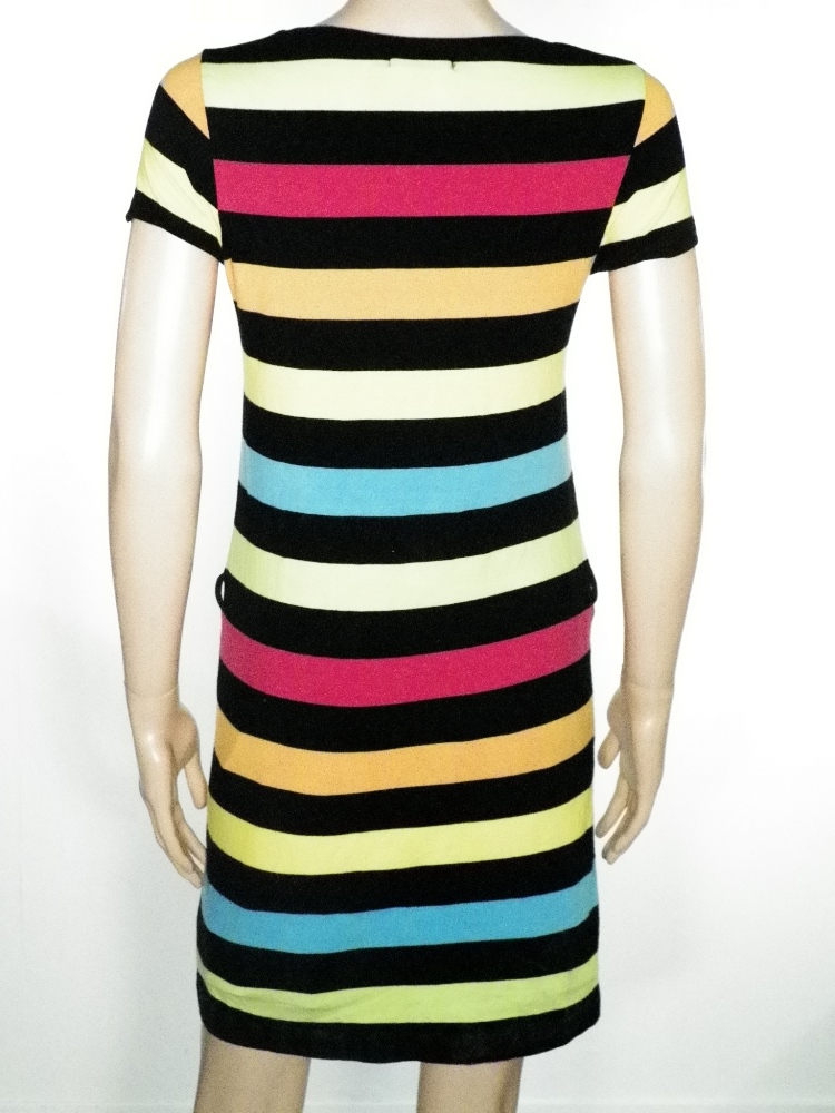 Robe Multicolore LITTLE MARCEL T M. Bon état - Vue 2 - 