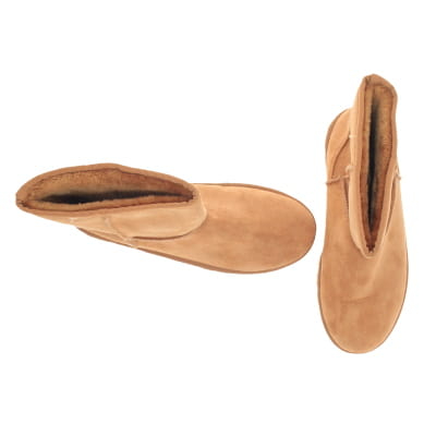 Boots camel avec doublure à l'intérieur - femme - pointure 41 - Photo 1