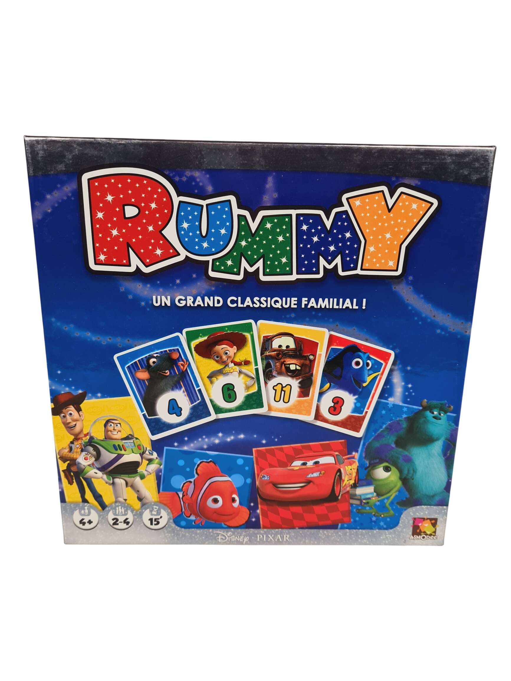 Jeu de cartes - Rummy - Disney Pixar - Dès 4 ans Bon état -  reconditionné disponible sur Label Emmaüs