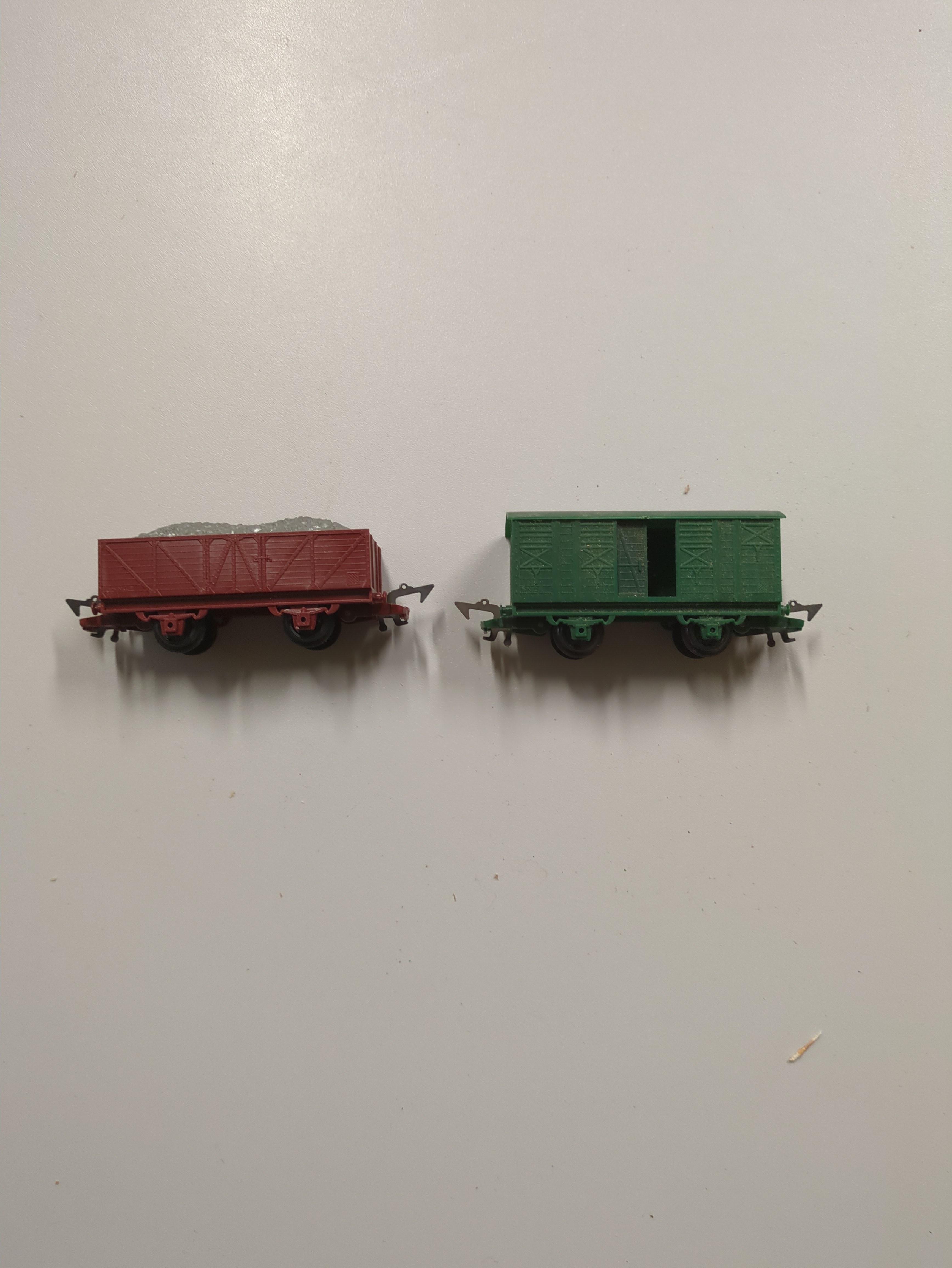 Lot de 2 wagon de marchandises Jouef HO Bon état - Vue 2 - 