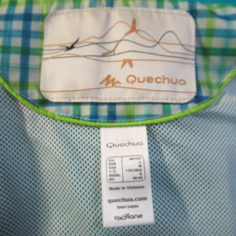 M100 - Veste coupe-vent - Quechua Novadry - Taille L - Très bon état - Photo 5