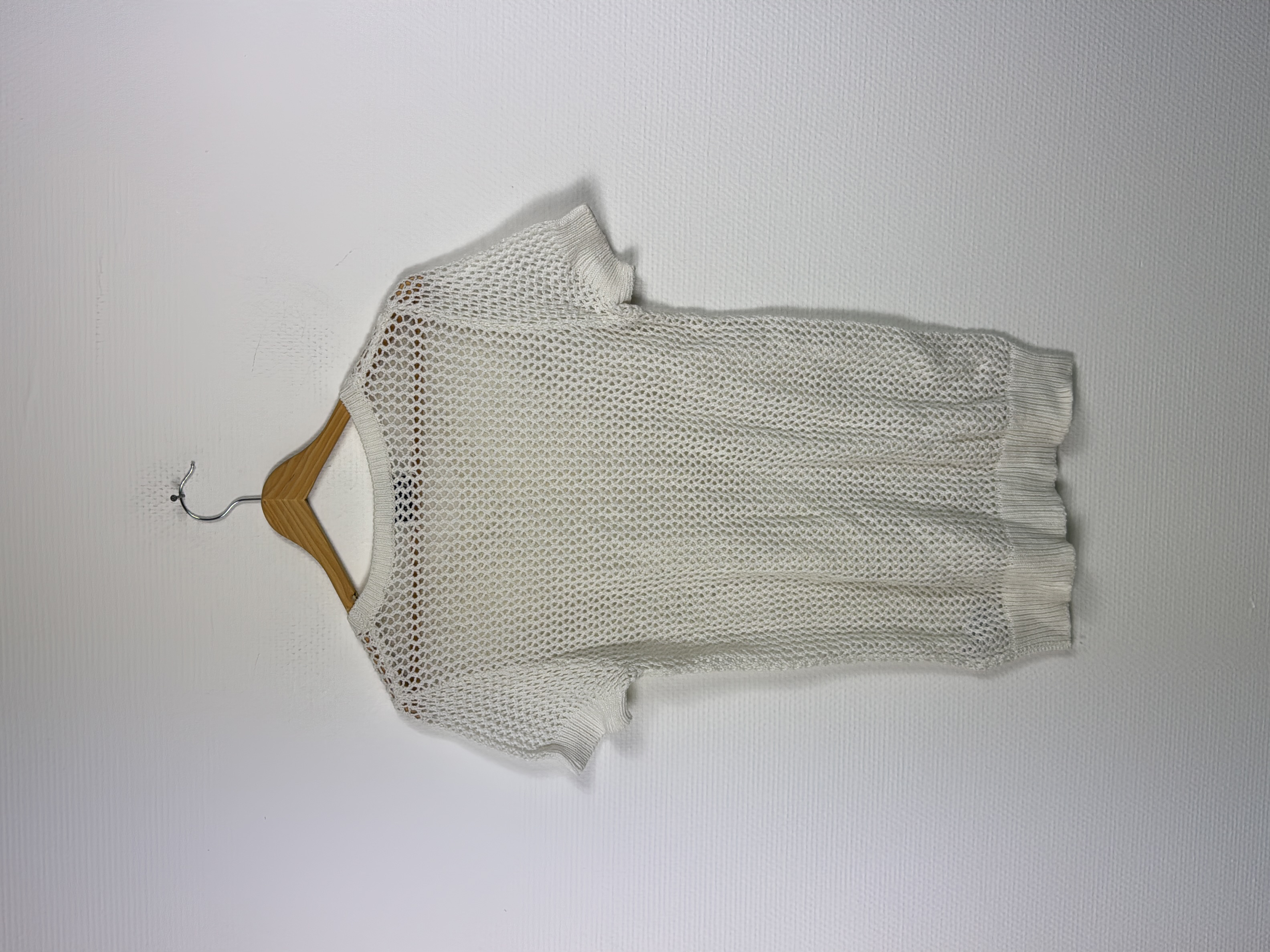 T-shirt maille ajourée Allude M 🤍 - Photo 4