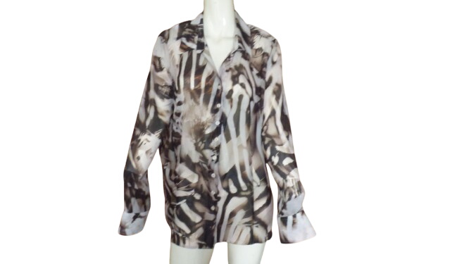 Chemisier voile T48 neuf 