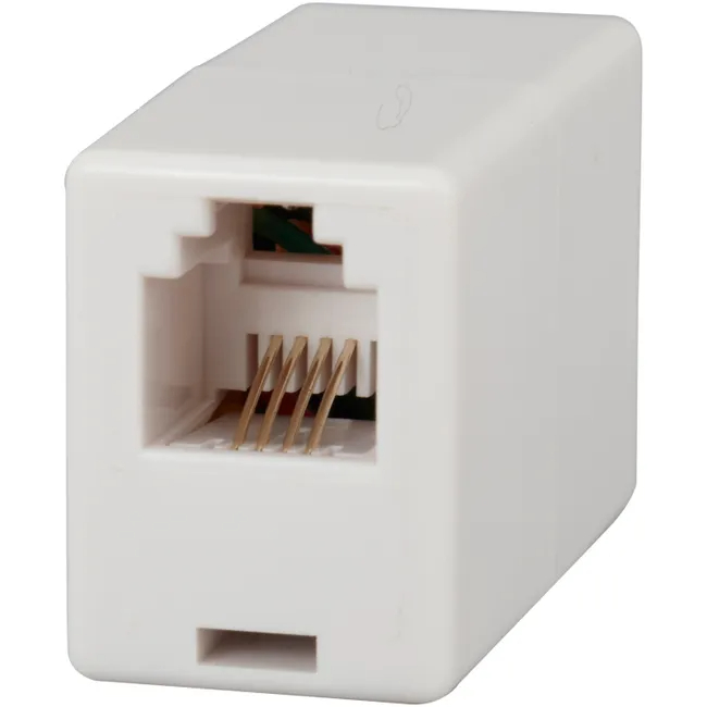 Adaptateur rj11 femelle / femelle EVOLOGY - Photo 1
