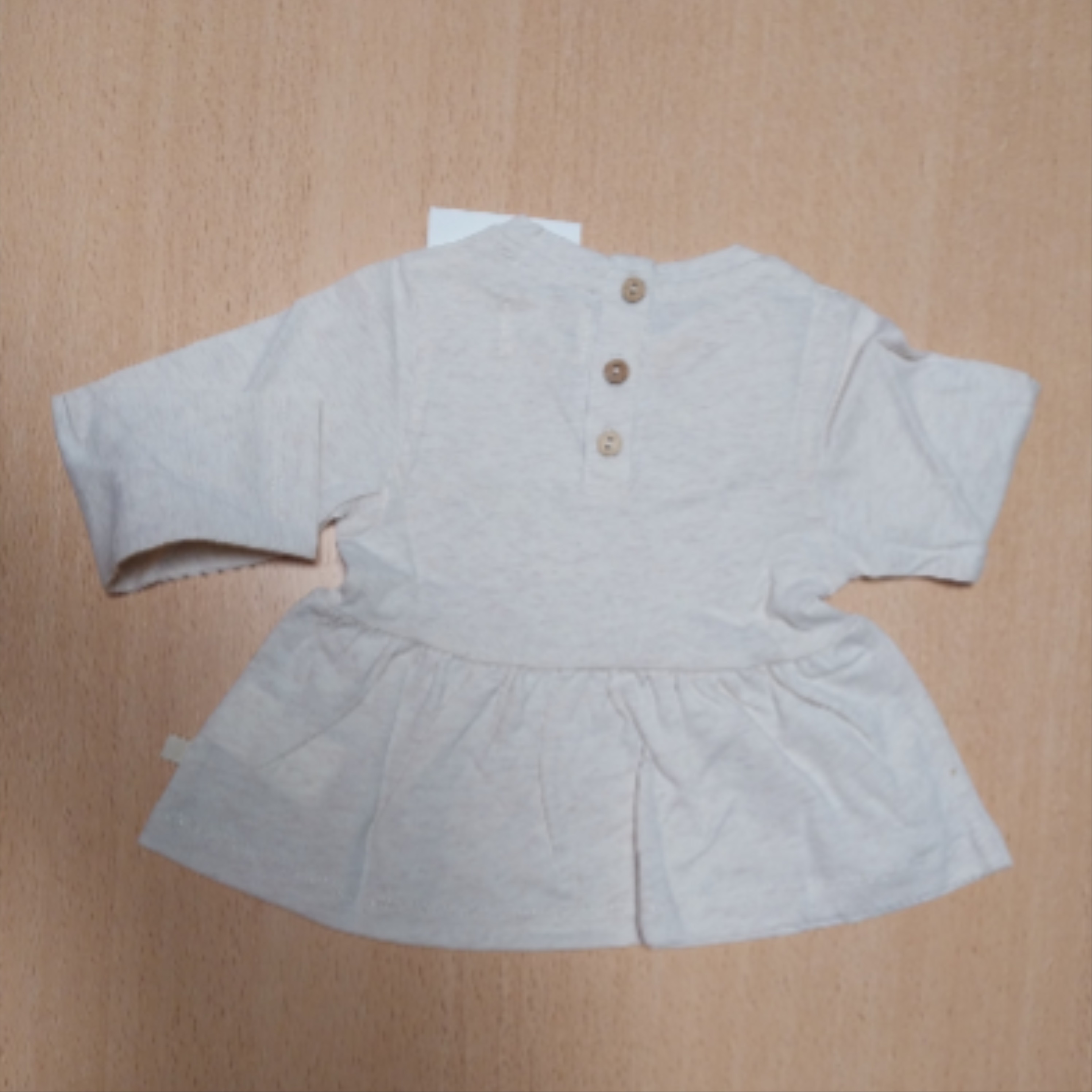 Robe motif fille cœur doré 12M - Photo 1