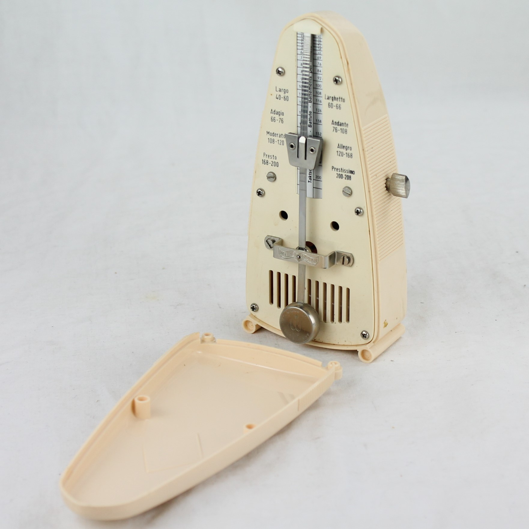 Métronome "Wittner", Taktell Piccolo - Plastique et métal Bon état - Vue 2 - 