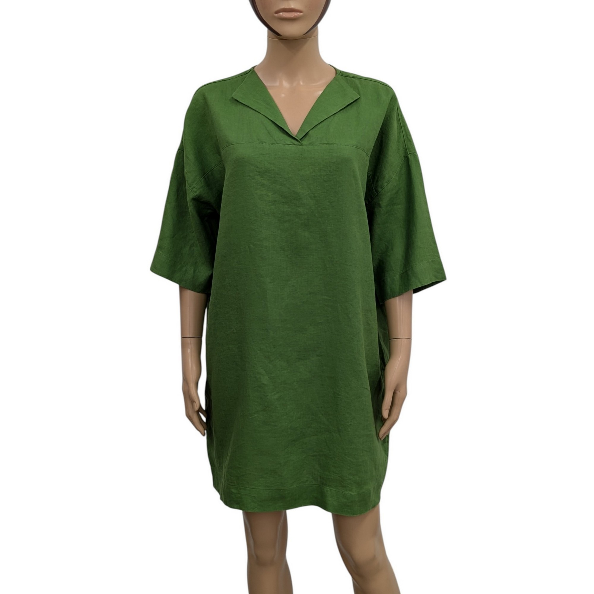 Neuf & tiquette Robe tunique Premium T S en lin - monoprix - Modalova