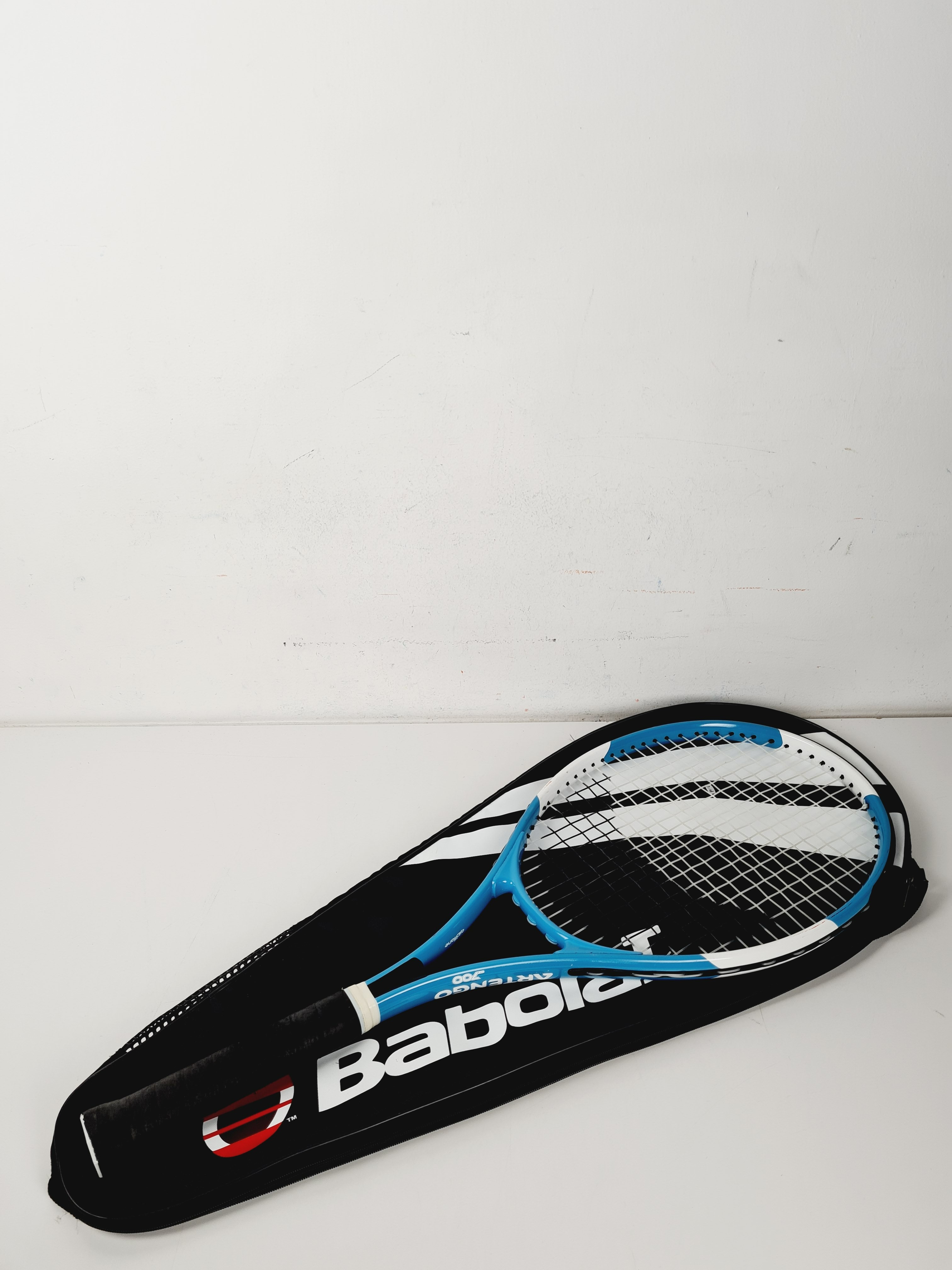 Jeu d'extérieur - Raquette de tennis bleu Artengo avec une Housse Bon état - Vue 2 - 