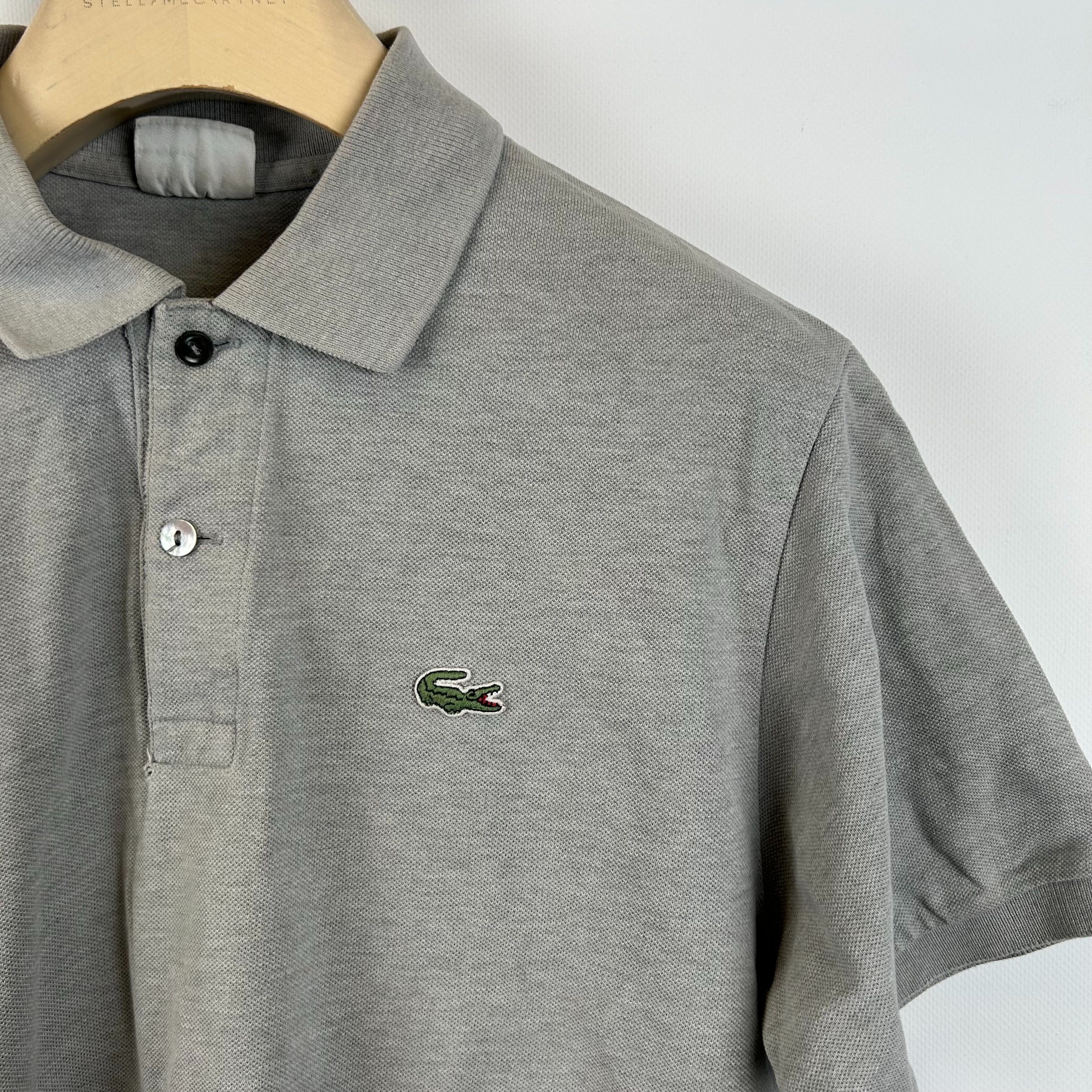 Lacoste - Polo gris 100% coton - Taille 42 - Photo 1