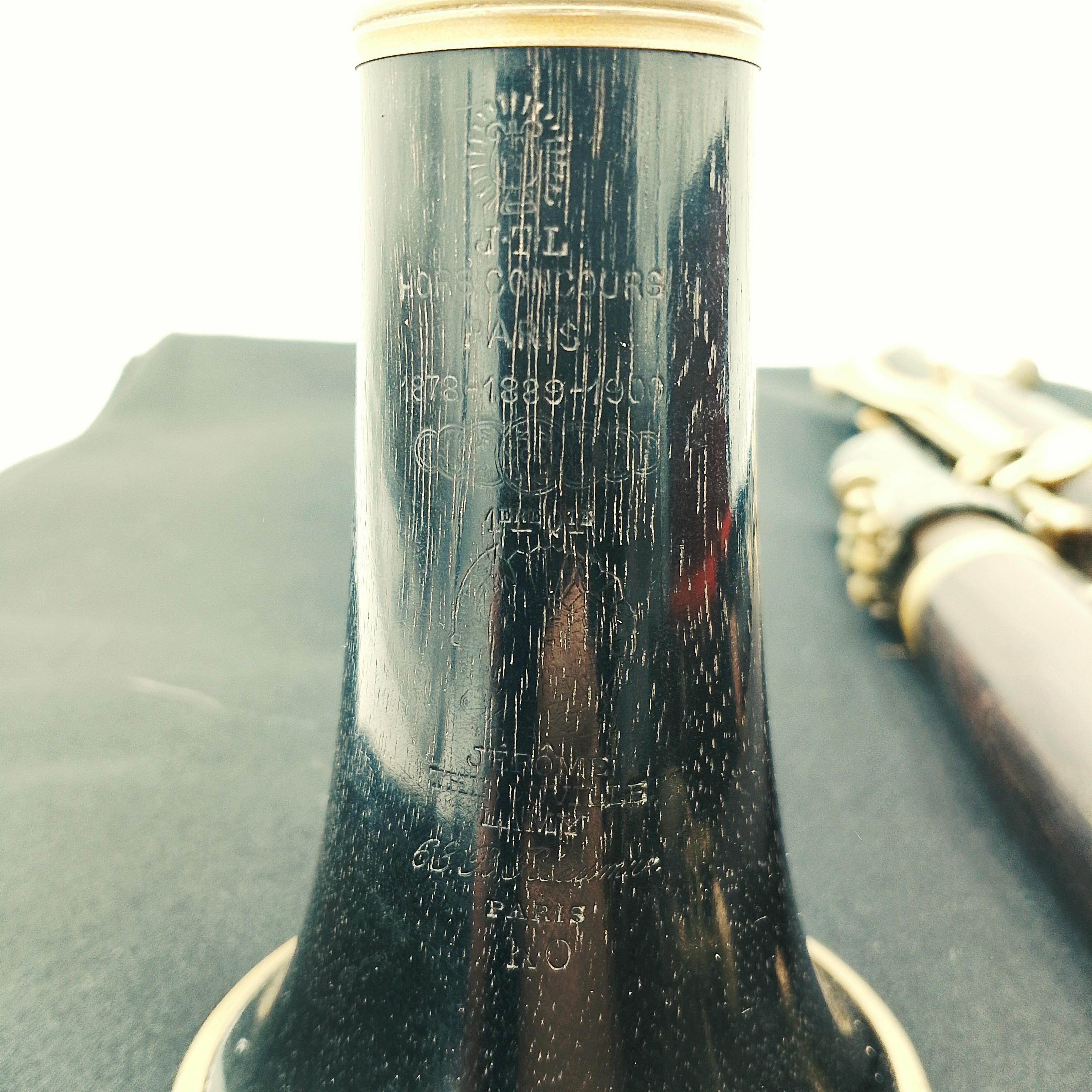 Ancienne Clarinette Jérôme Thibouville Lamy État correct - Vue 3 - 