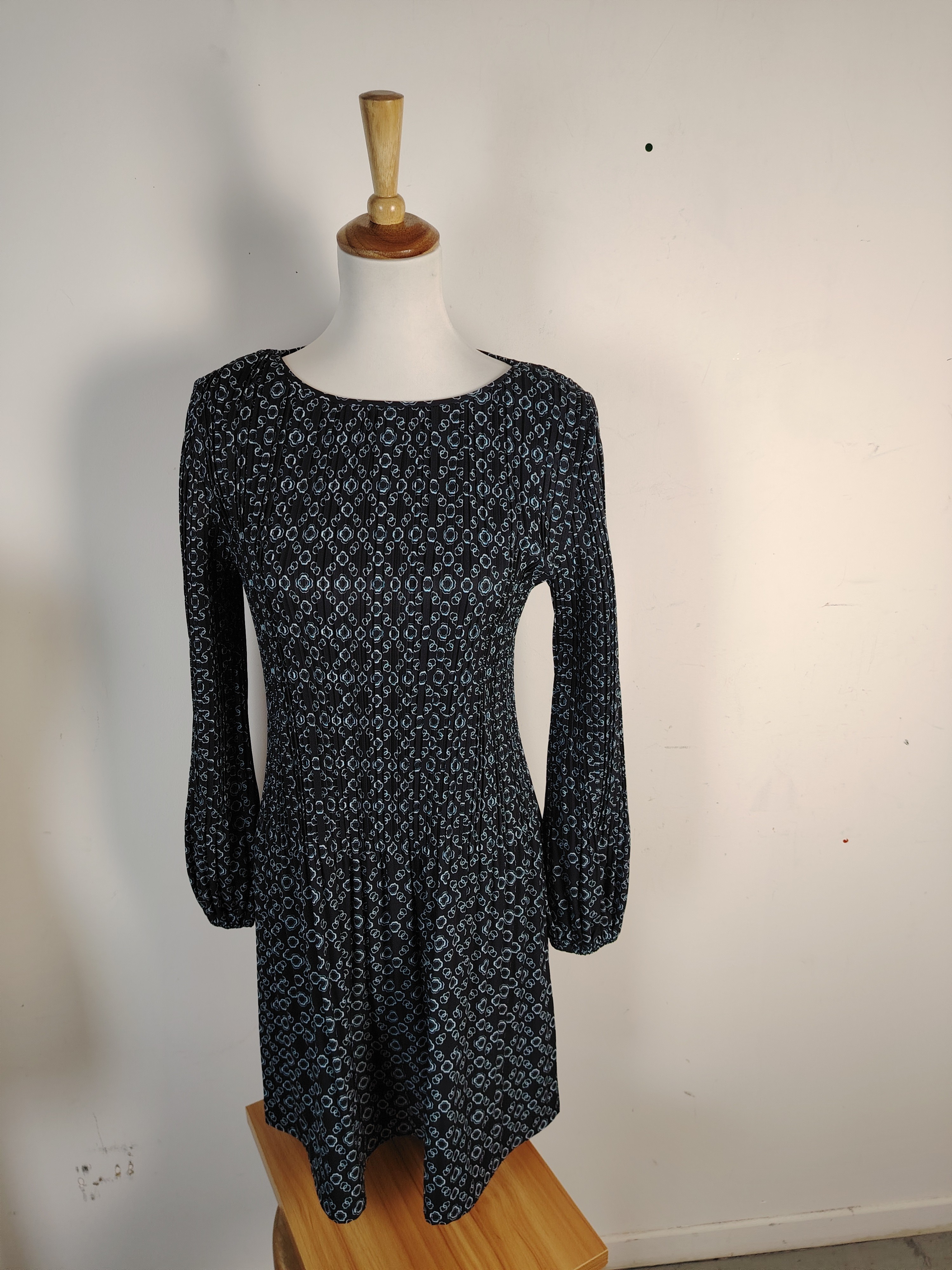 Maje robe blouson manches longues encolure bateau - Taille 40/L - Photo 6