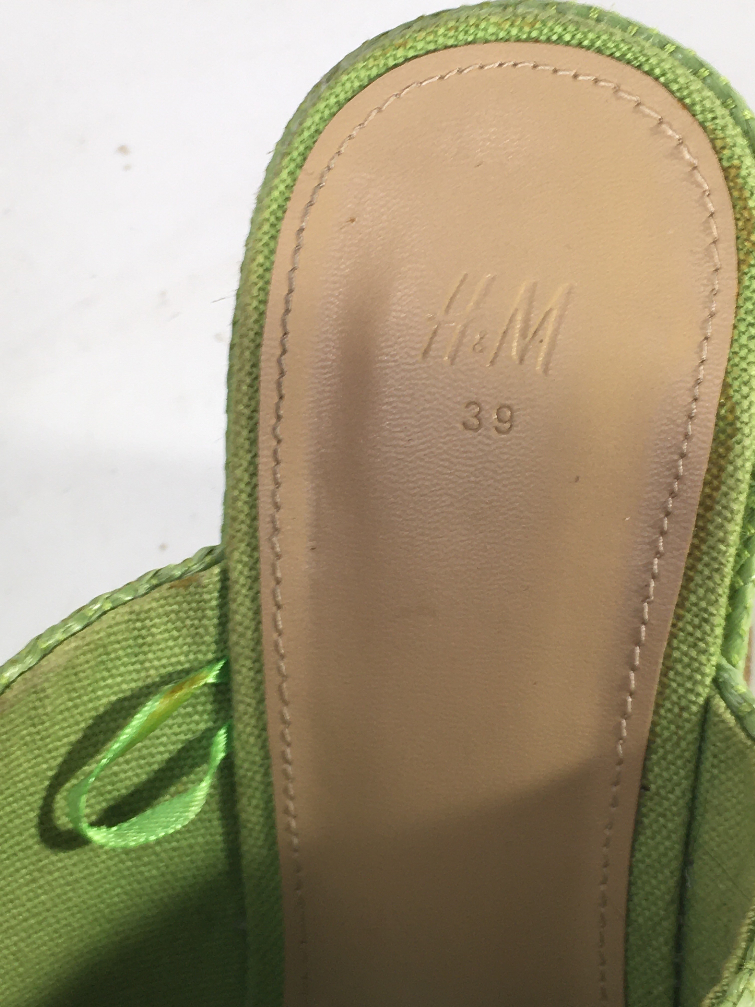 Sandales a plateformes vertes - H&M - 39 - Photo 4