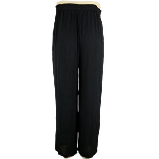 Pantalon fluide bleu foncé - femme - Intextenso - taille 48 - Photo 2