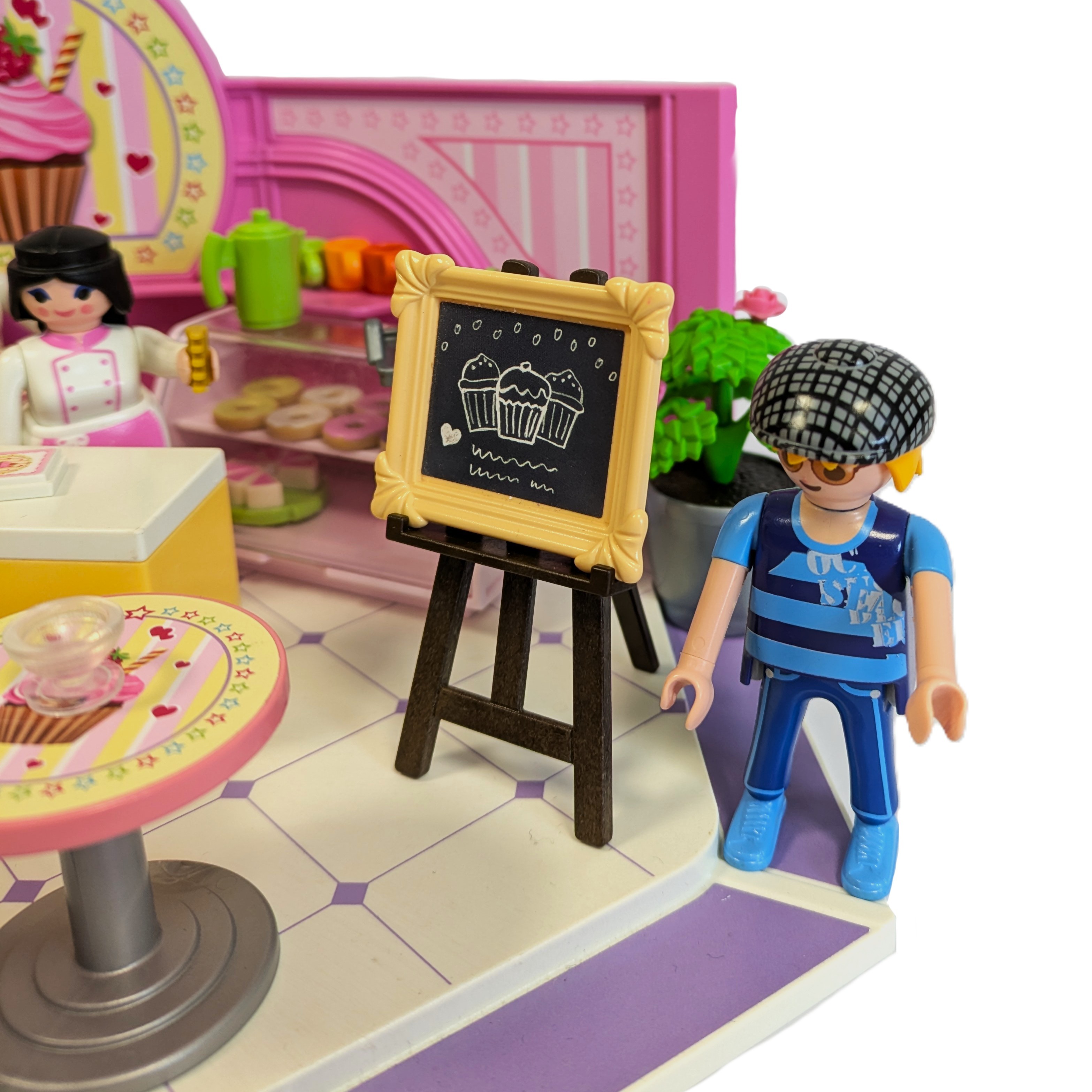 Playmobil 9080 Café Cupcake – Boulangerie avec accessoires.  - Vue 5 - 