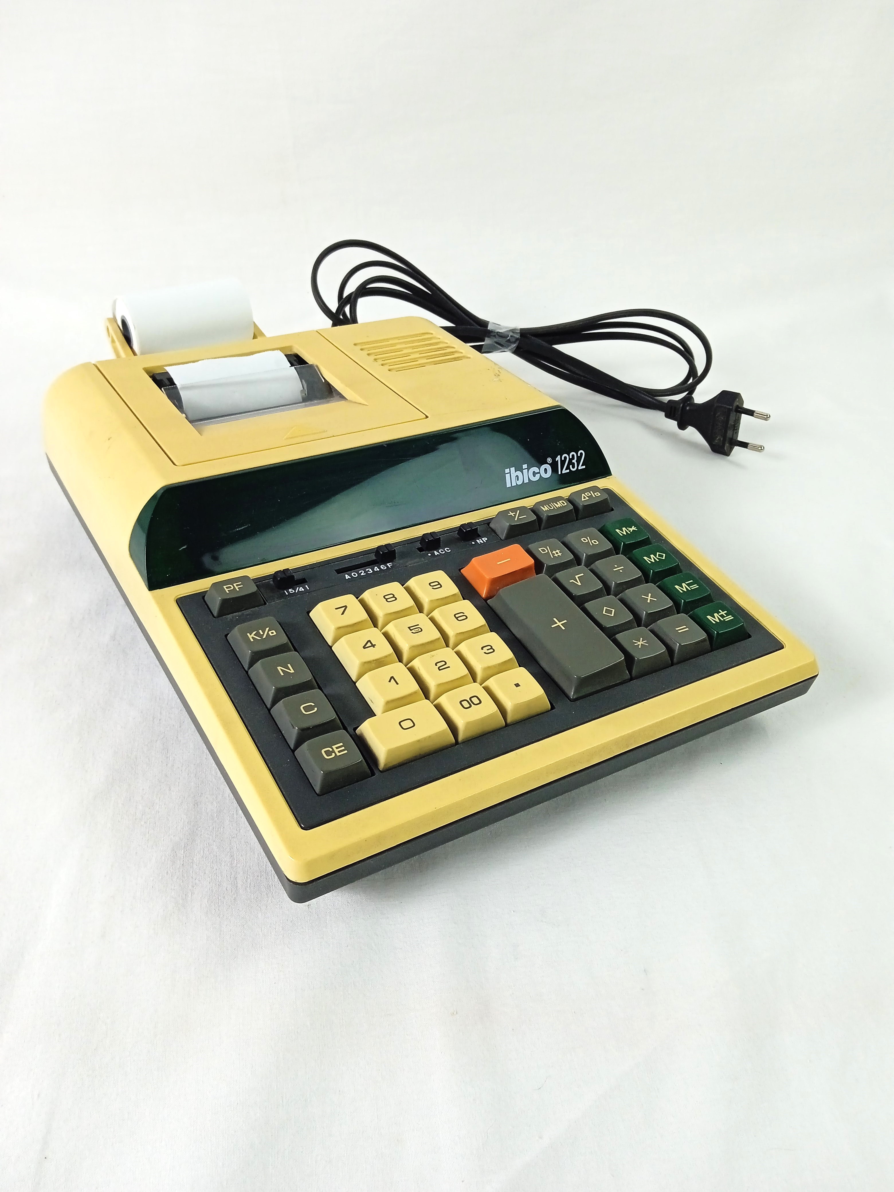 Calculatrice imprimante vintage - Bon état sur Label Emmaüs