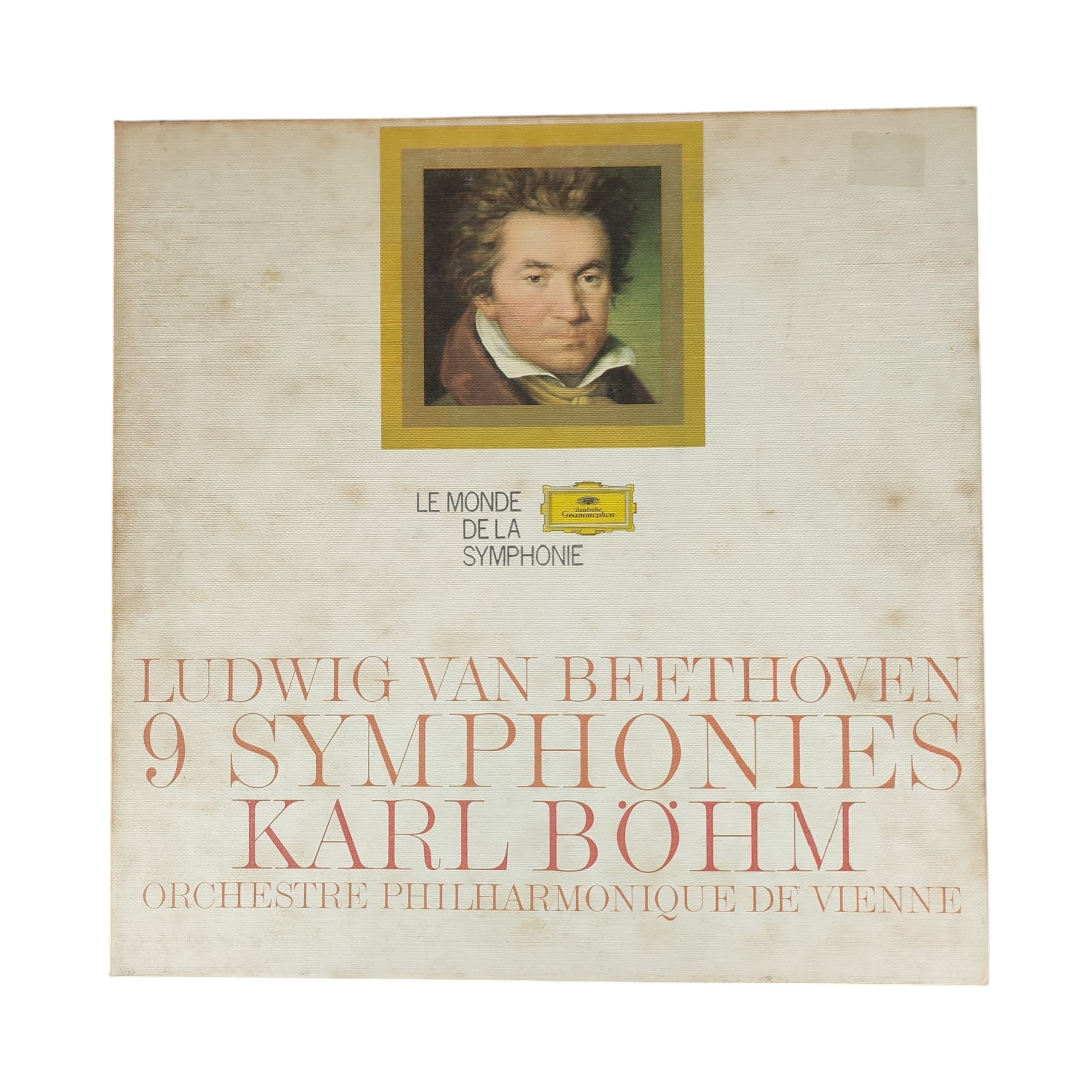 Vinyle "Ludwig Van Beethoven" - 9 Symphonies - 1972 Bon état - Vue 2 - 
