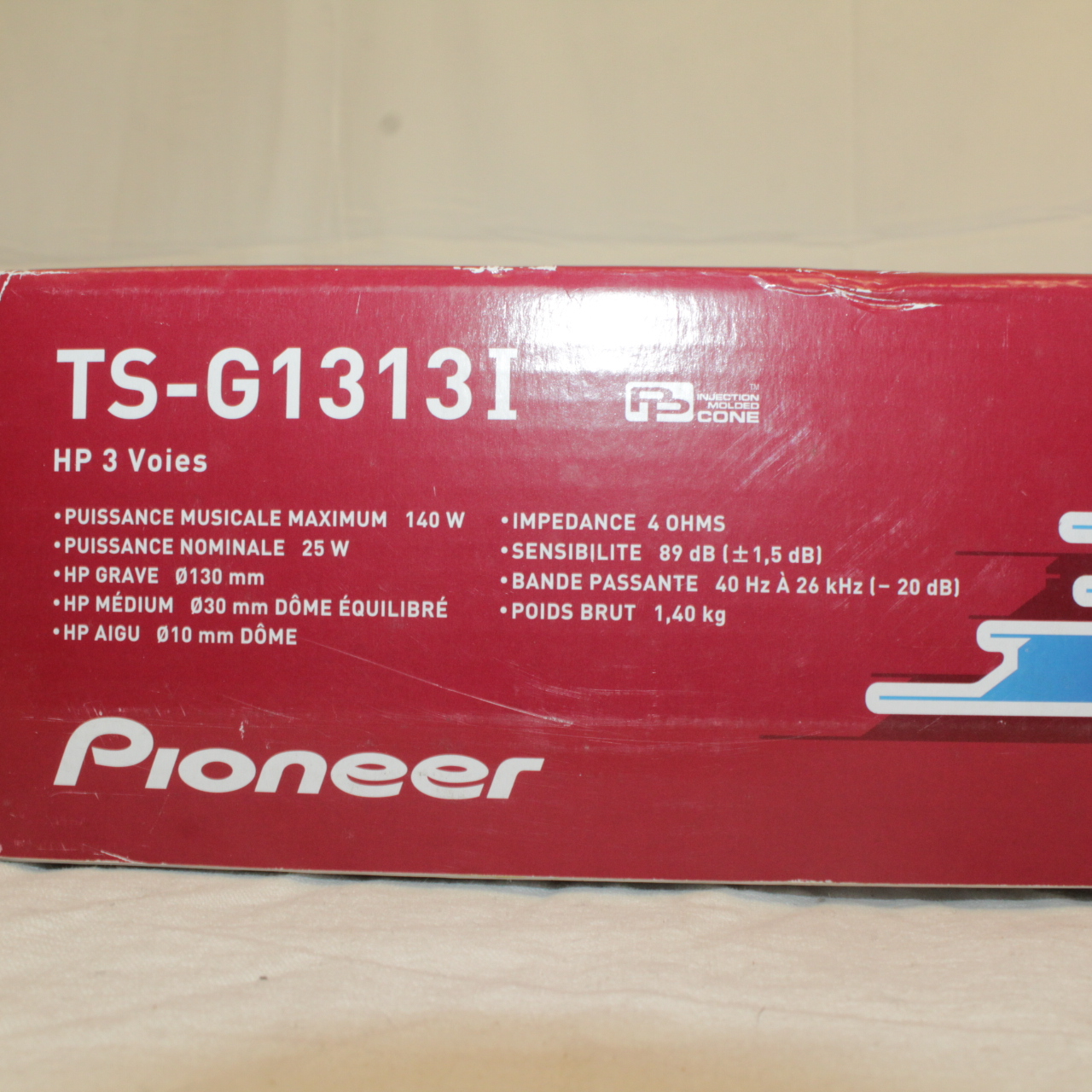 Voir photo 6 de 2 Haut-parleurs Pioneer 140W 2 Haut-parleurs Pioneer 140W - Vue 6 -