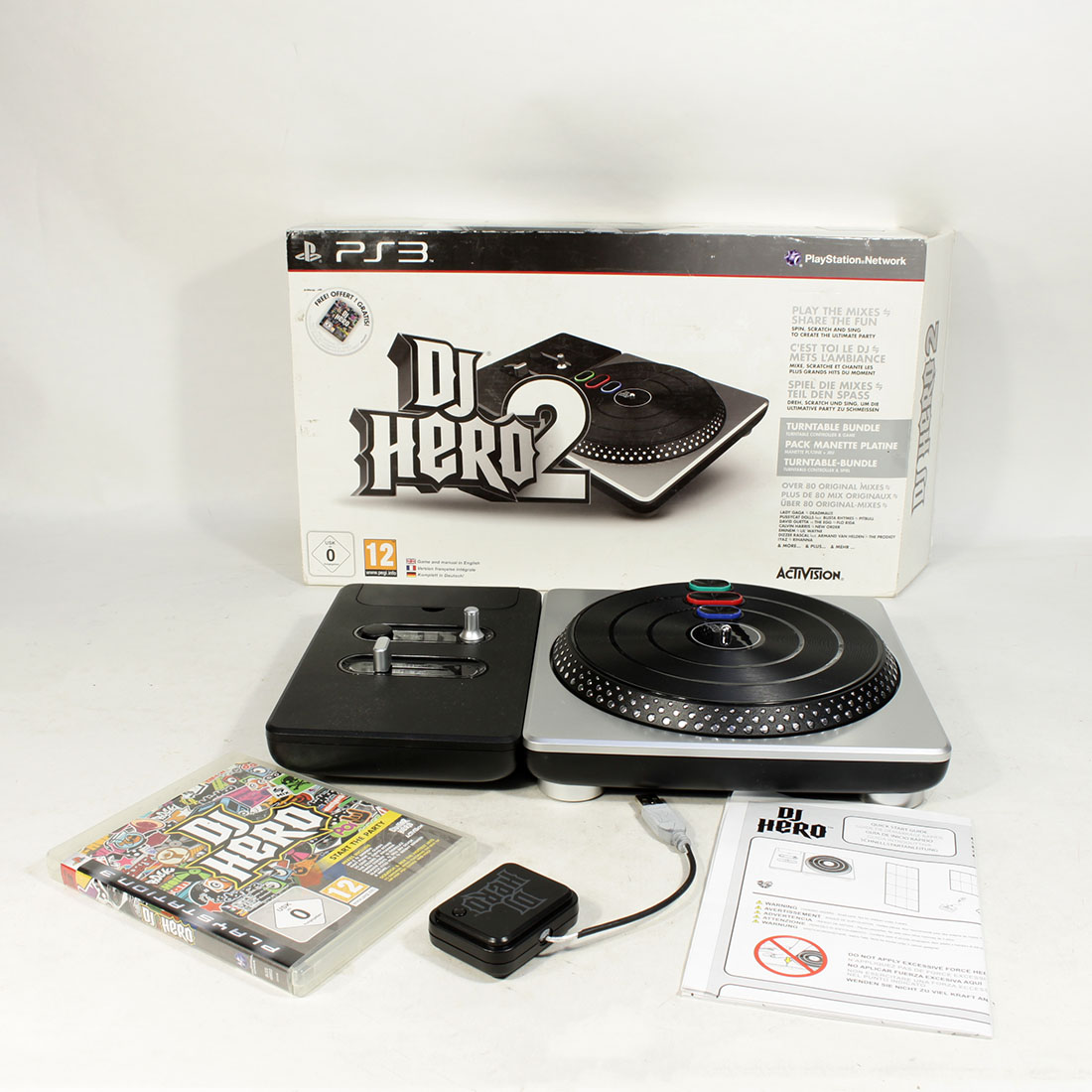 Nintendo PS 3 - DJ Hero 2 État correct -  reconditionné disponible sur Label Emmaüs
