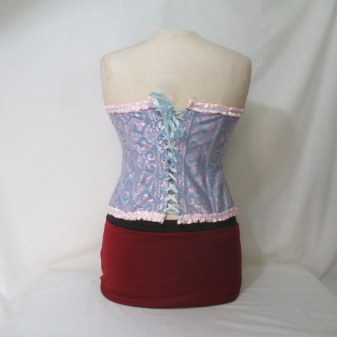 L14 - Corset bustier - Chili Rose - Taille 2XL - Photo 1