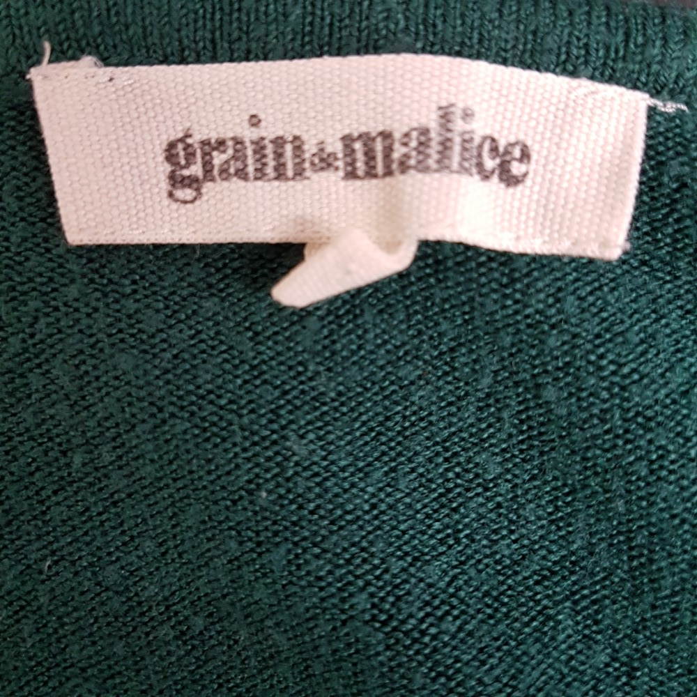 Pull fin vert sapin - GRAIN DE MALICE - Taille XL - Photo 7