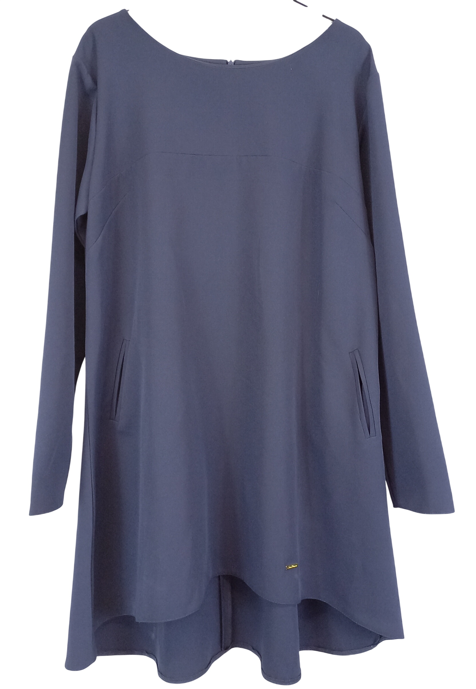 Robe marine avec poches TXL "cosmos" plaque dorée Sara Picassa  -  reconditionné disponible sur Label Emmaüs