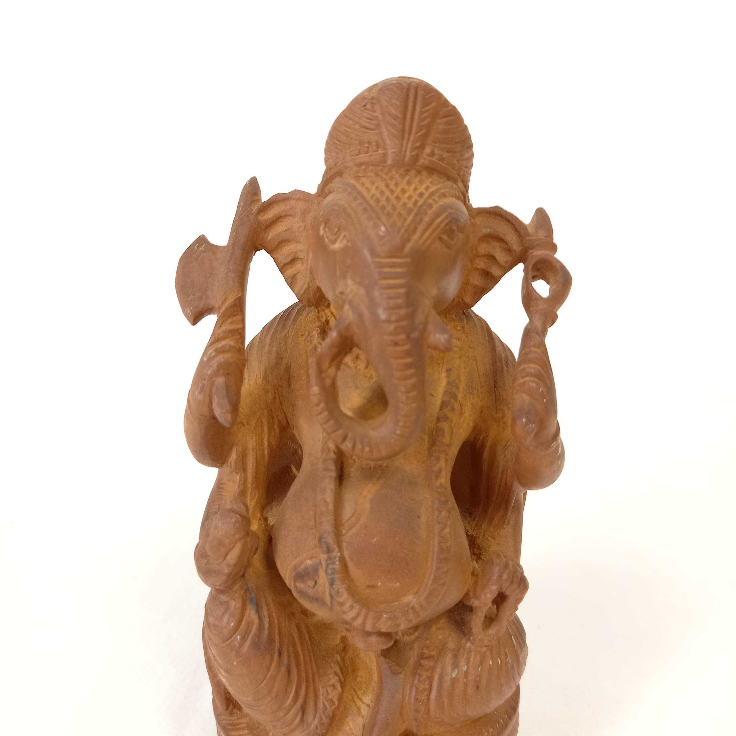 statue de ganesh statue du seigneur ganesh de 15 cm en bois - Photo 1