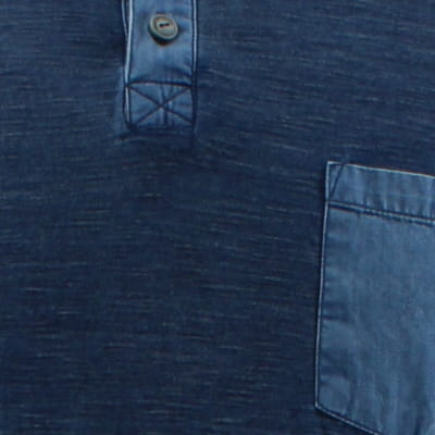 Polo Bleu - Homme - Bonobo - Taille L - Photo 3
