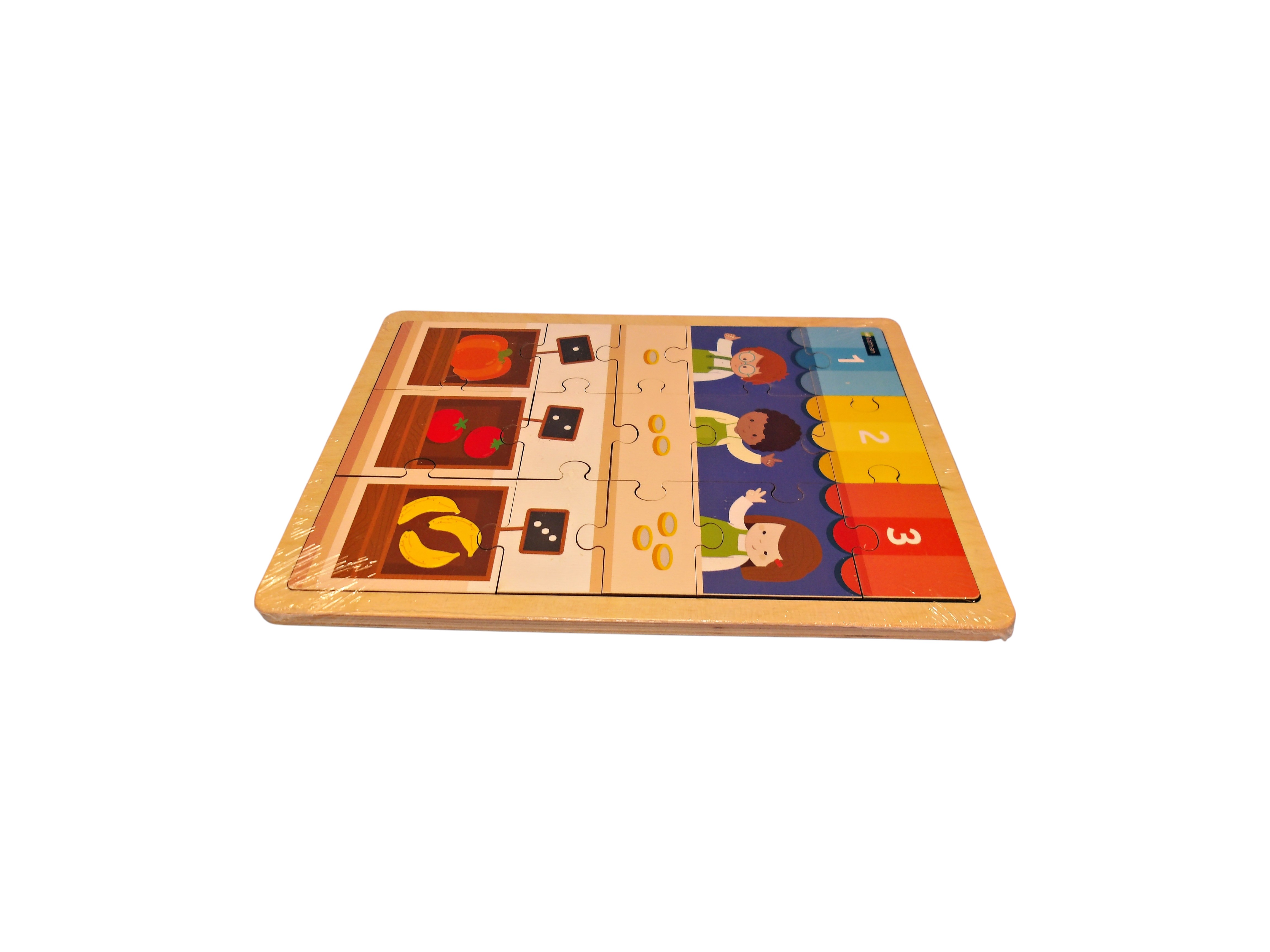Puzzle - Les quantités de 1 à 3  - Vue 4 - 