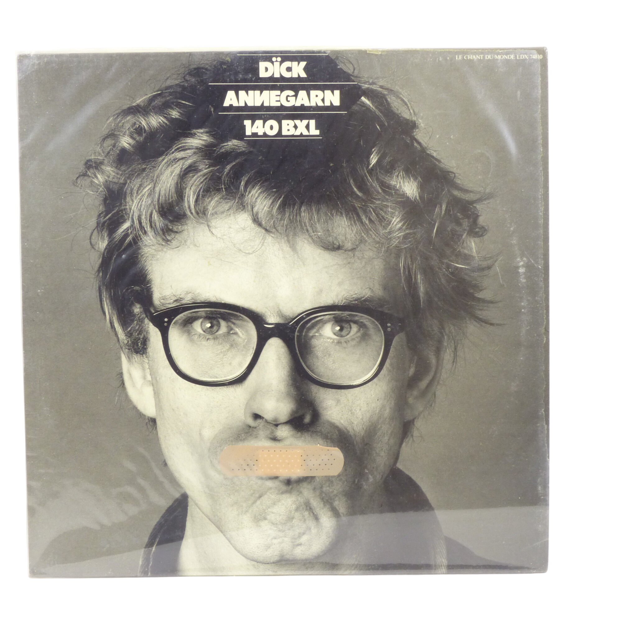 Vinyle 33T Dïck Annegarn ‎/ 140 BXL - Le Chant Du Monde 1984  -  reconditionné disponible sur Label Emmaüs