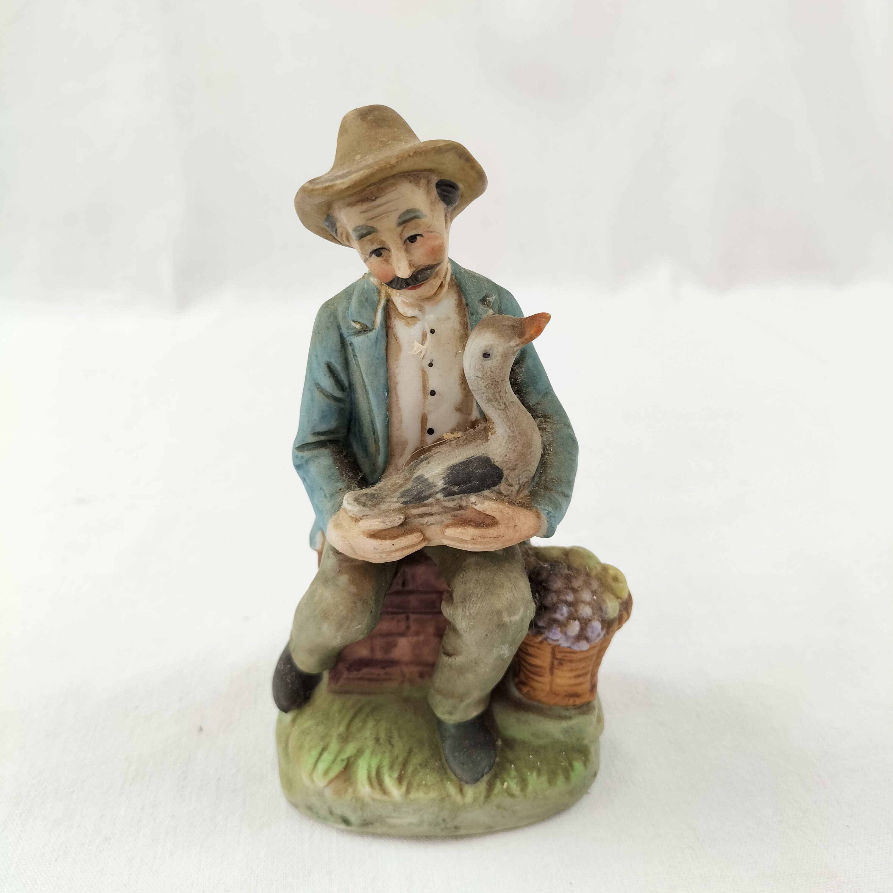 Figurines vintage fermiers peints à la main objets de collection - Photo 1