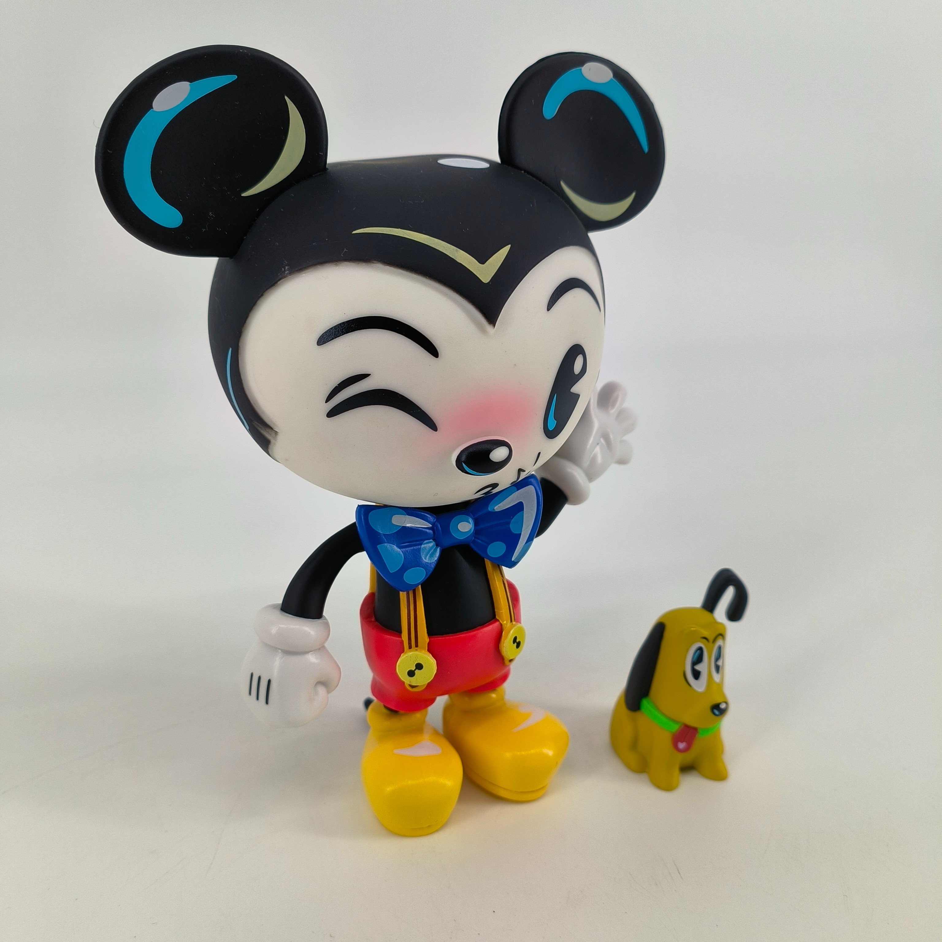 Figurine Mickey et Pluto-Disney-Collection Miss Mindy- à partir de trois ans Très bon état - Vue 3 - 