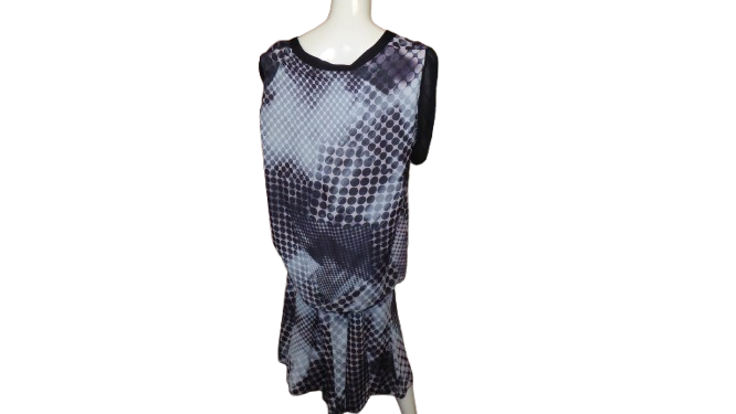 Ensemble t-shirt jupe neuf T52 "France Rivoire"  - Vue 4 - 
