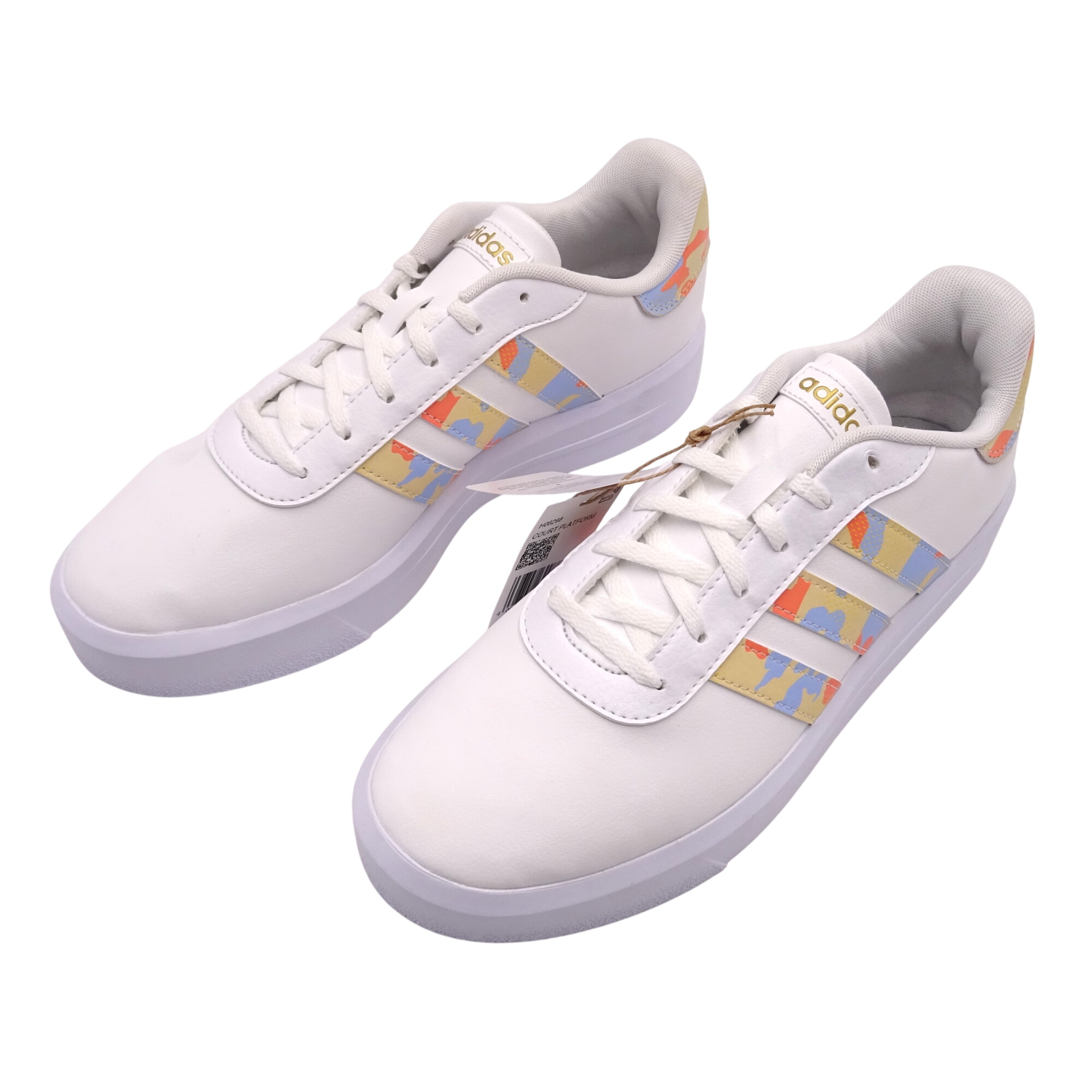 Basket Adidas pointure 42, Court platform - Photo 0