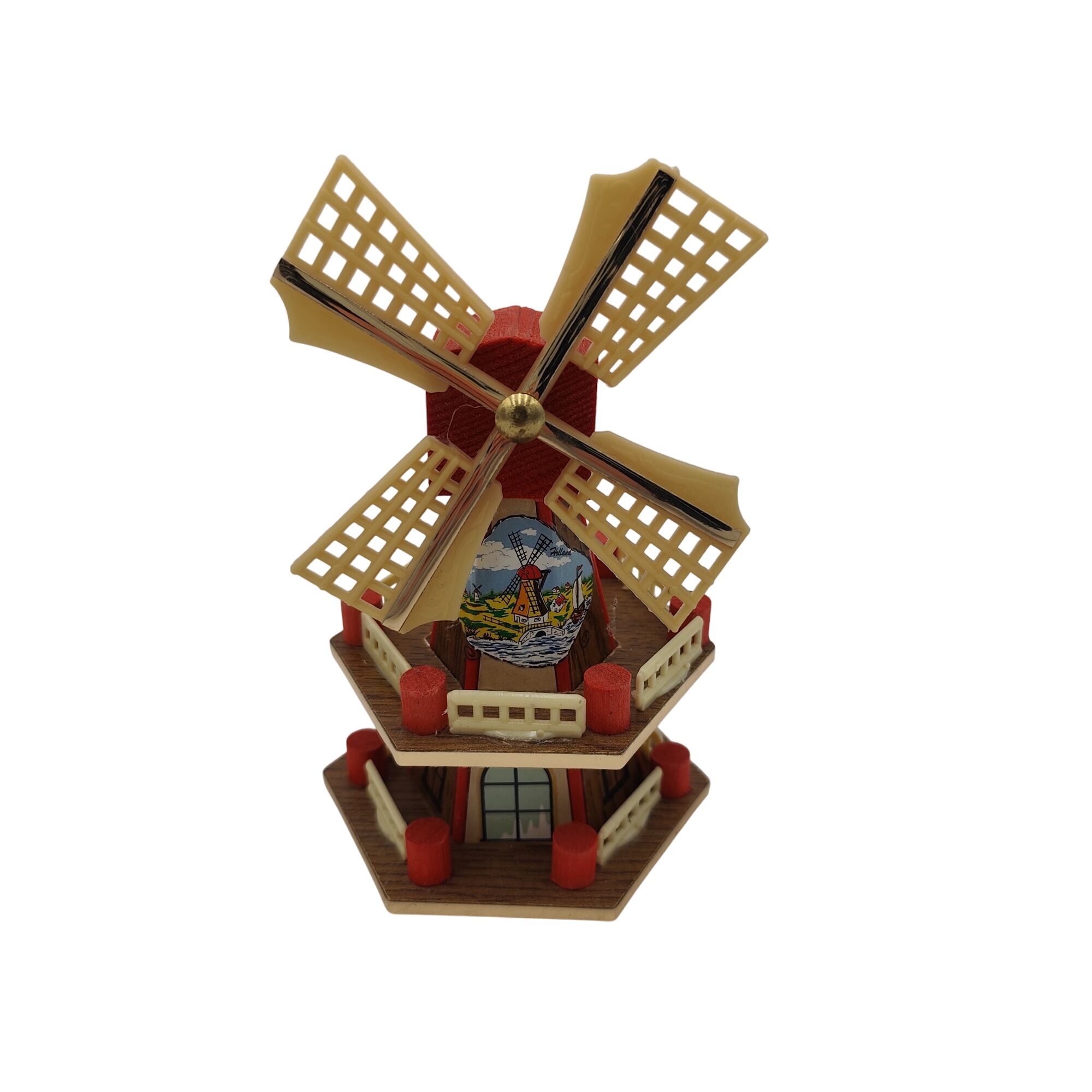 Acheter Petit moulin décoratif - Bois Bon état - 10,00 € Petit moulin décoratif - Bois Bon état - reconditionné disponible sur Label Emmaüs
