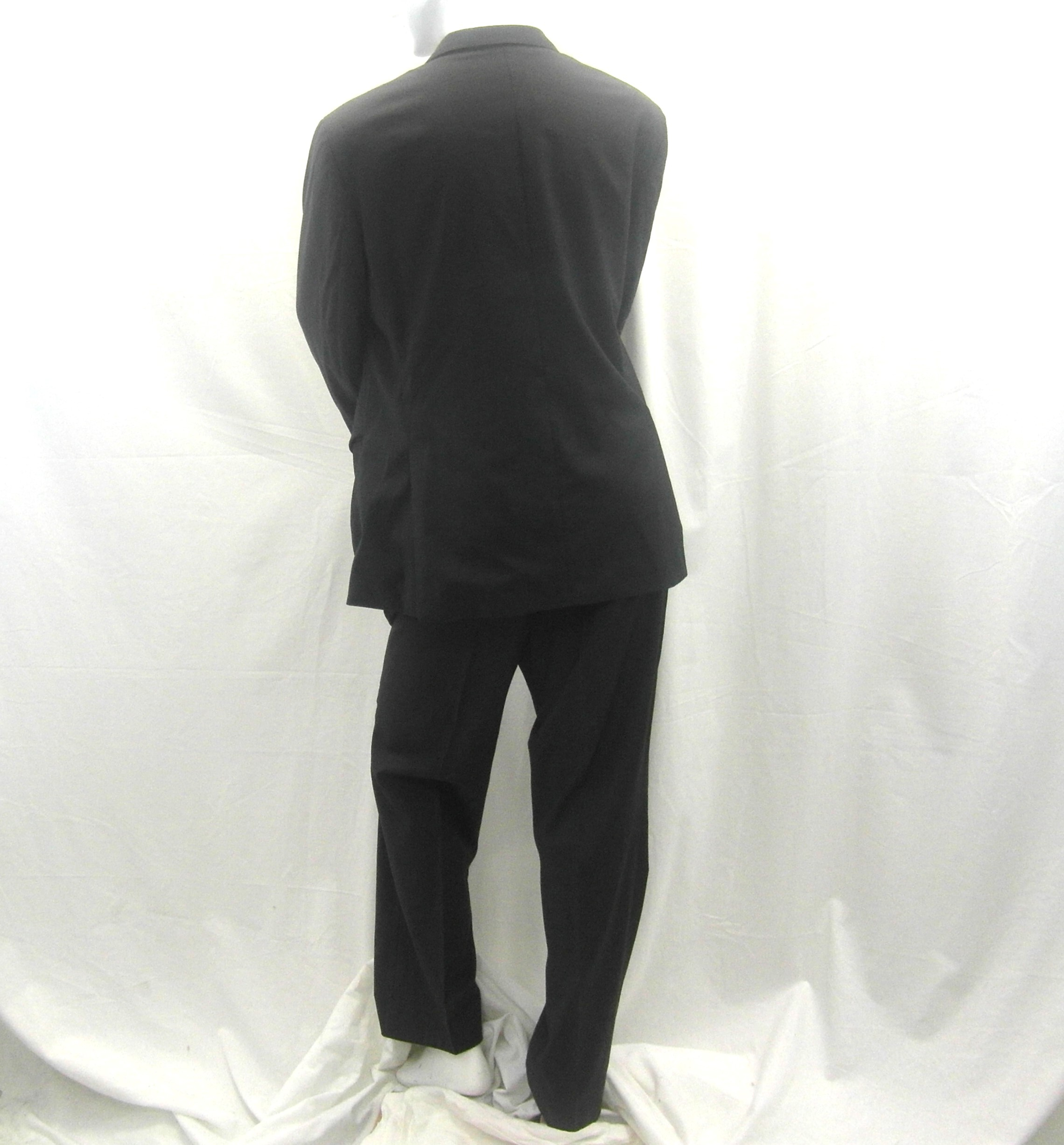 Ensemble costume noir homme veste + pantalon Roy Robson taille 56(veste et pantalon) - Photo 2