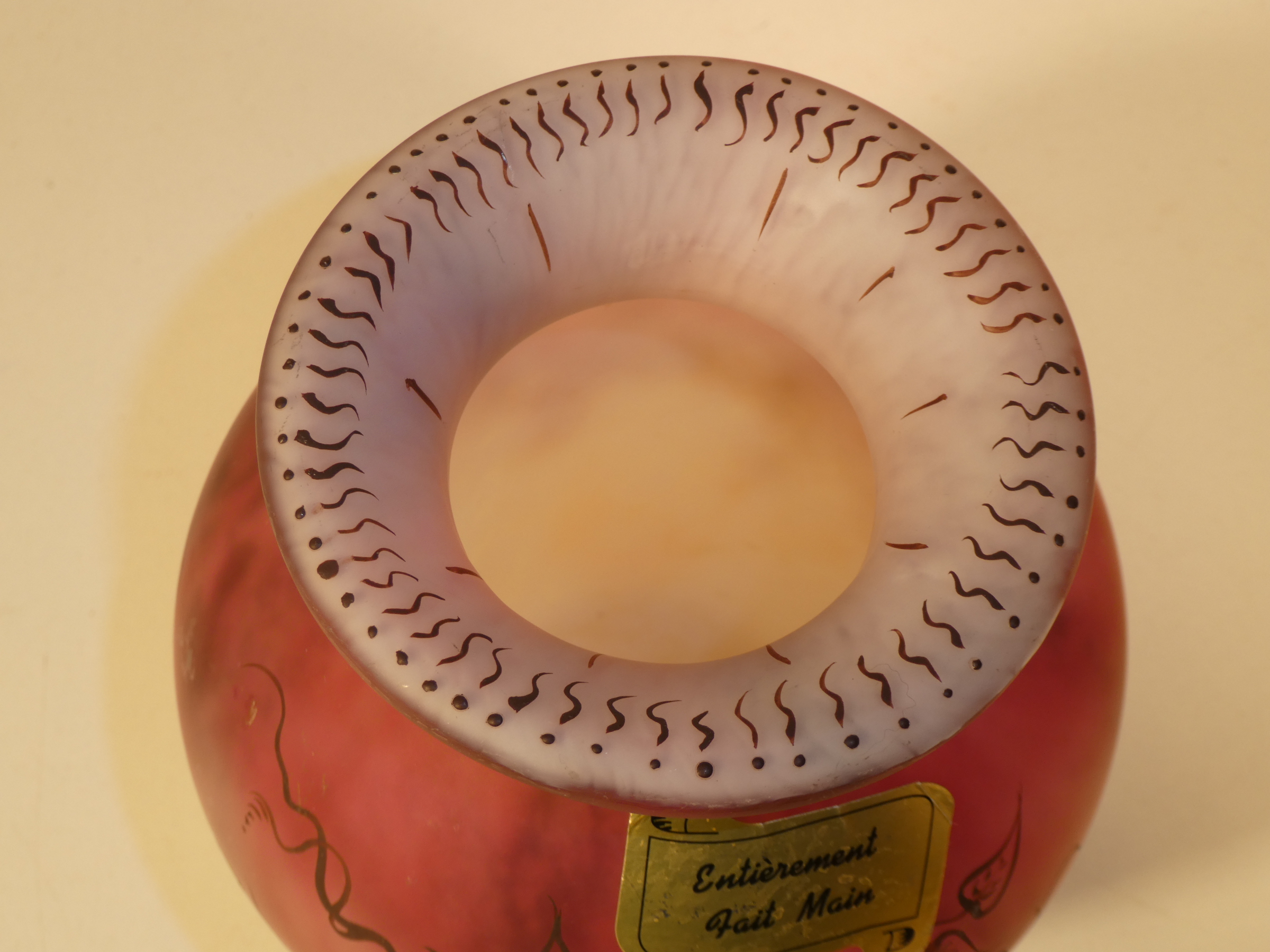 Vase rond - Milesi  État correct - Vue 2 - 