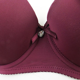 Soutien gorge marron uni avec armatures - femme - taille 100C - Photo 2