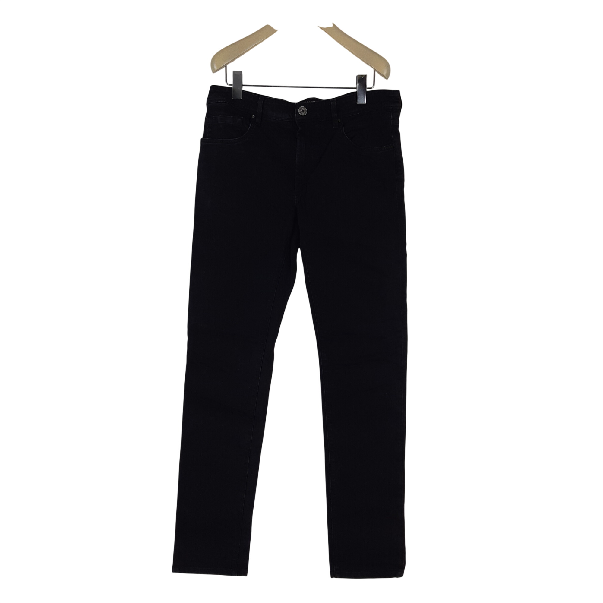 Acheter Galeries Lafayette - Jean coton noir - Taille 32/34 mesures 45 cm Longueur= 102 cm - 15,00 € Galeries Lafayette - Jean coton noir - Taille 32/34 mesures 45 cm Longueur= 102 cm - reconditionné disponible sur Label Emmaüs