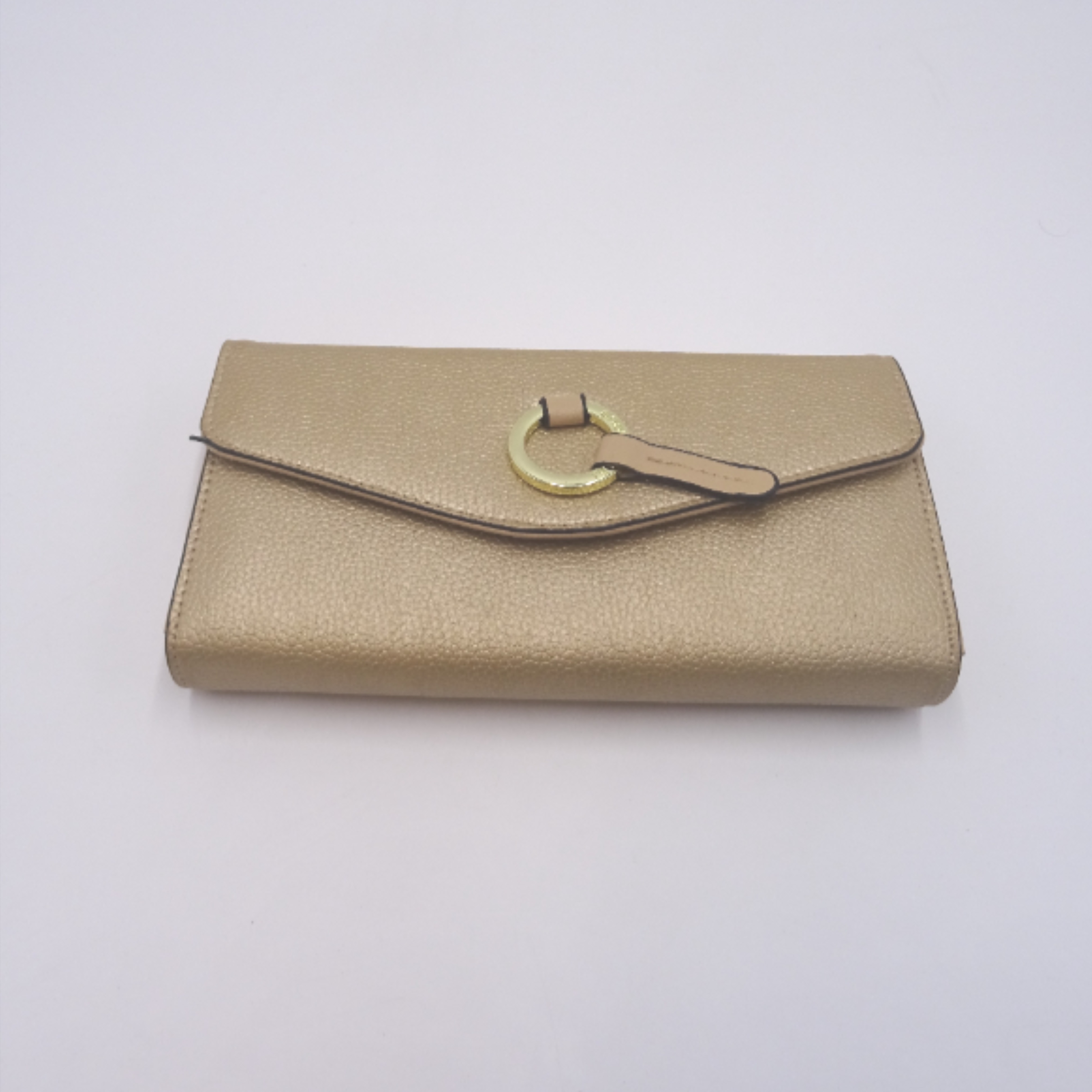Pochette compagnon " TED LAPIDUS " doré. Bon état - Vue 3 - 